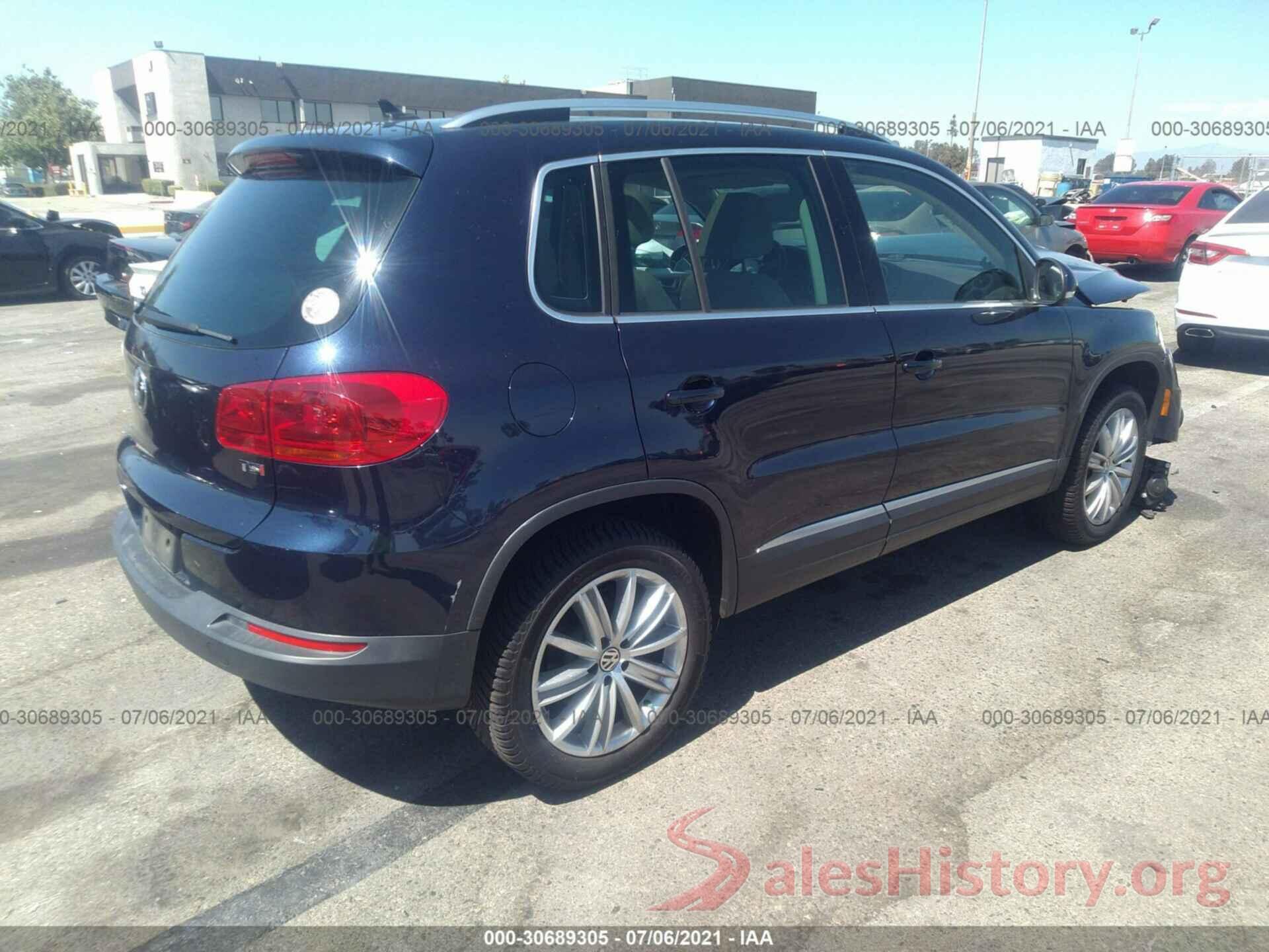 WVGAV7AX3GW541136 2016 VOLKSWAGEN TIGUAN