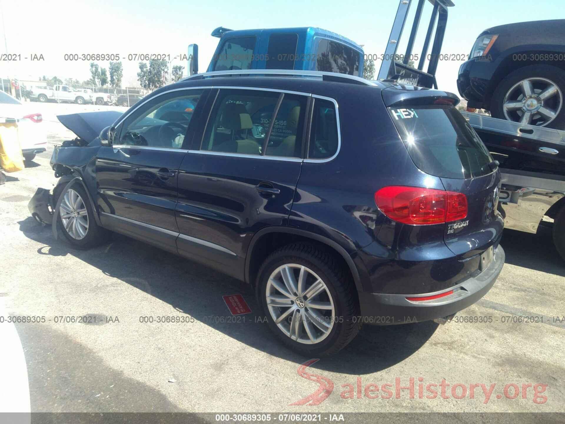 WVGAV7AX3GW541136 2016 VOLKSWAGEN TIGUAN