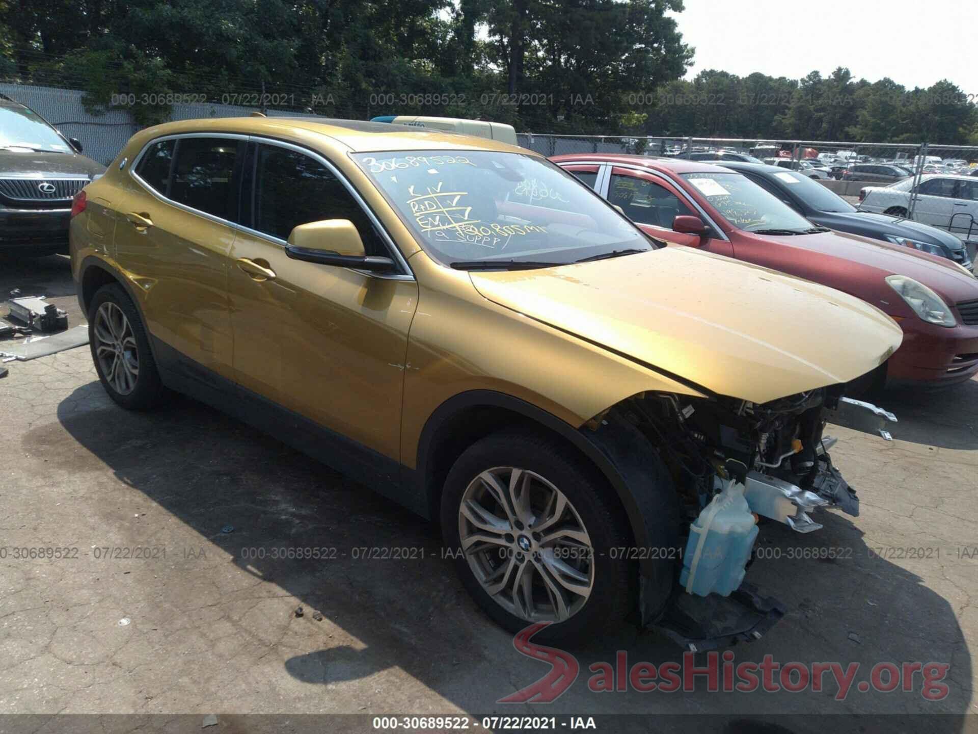 WBXYJ5C34JEF80222 2018 BMW X2