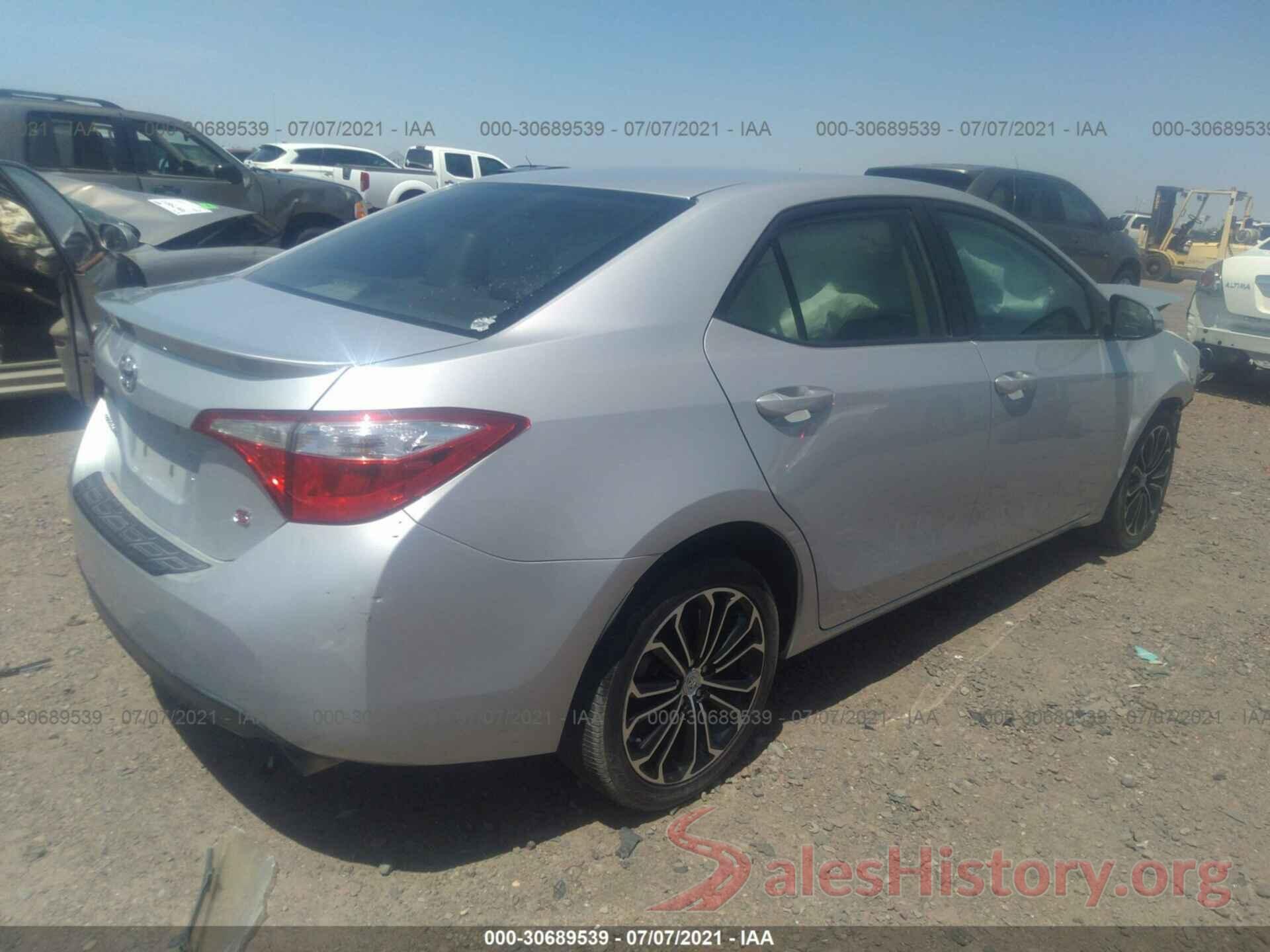 2T1BURHE2GC628305 2016 TOYOTA COROLLA