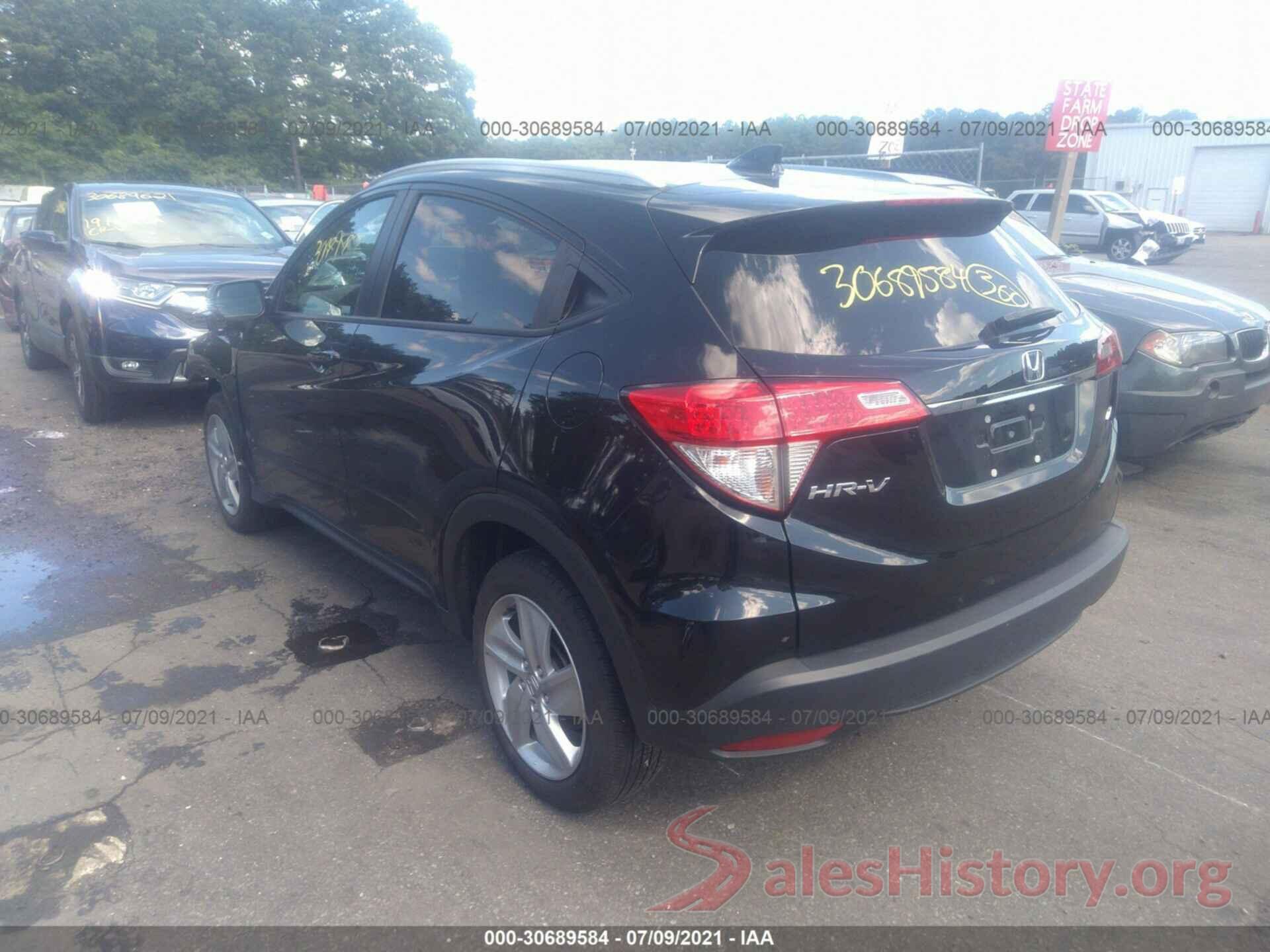 3CZRU6H53KM735516 2019 HONDA HR-V