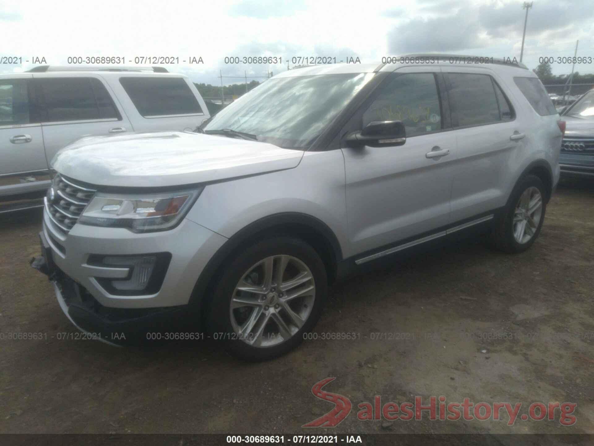 1FM5K7D80HGD01519 2017 FORD EXPLORER