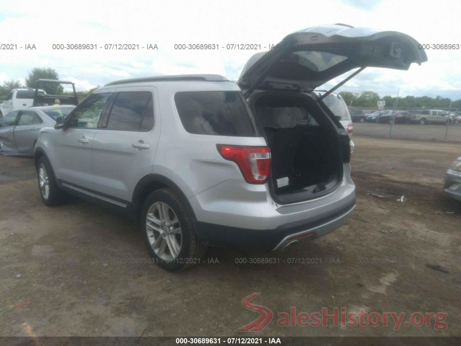 1FM5K7D80HGD01519 2017 FORD EXPLORER