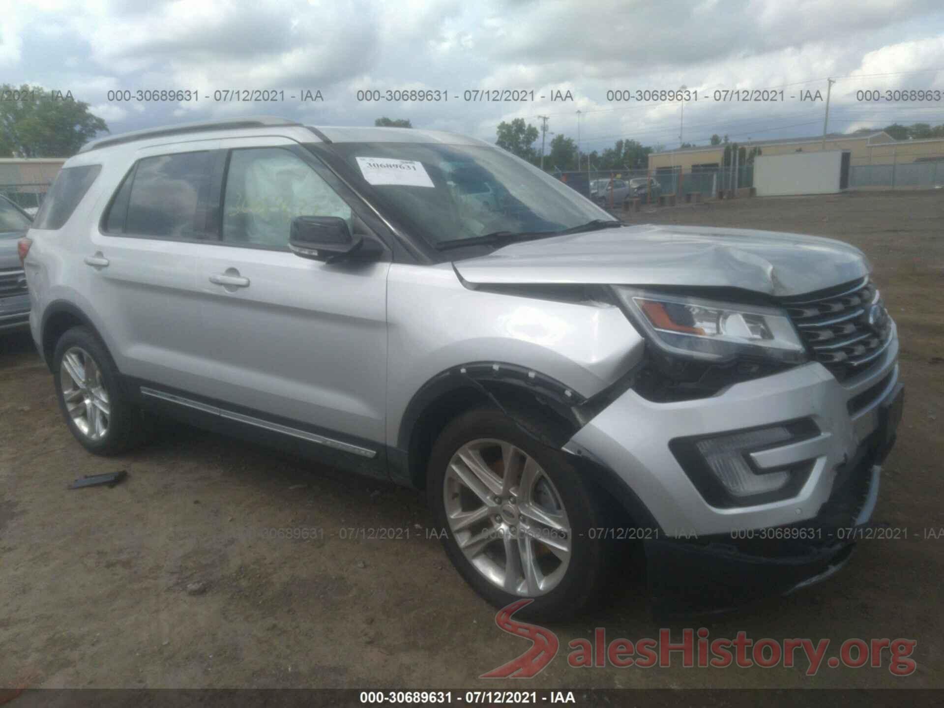 1FM5K7D80HGD01519 2017 FORD EXPLORER