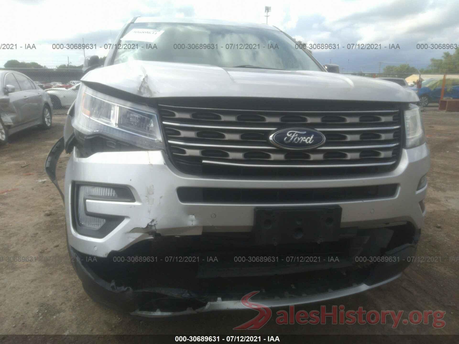 1FM5K7D80HGD01519 2017 FORD EXPLORER