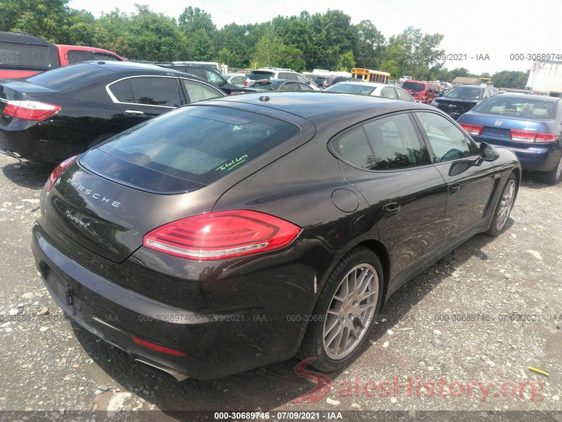 WP0AA2A73GL003539 2016 PORSCHE PANAMERA