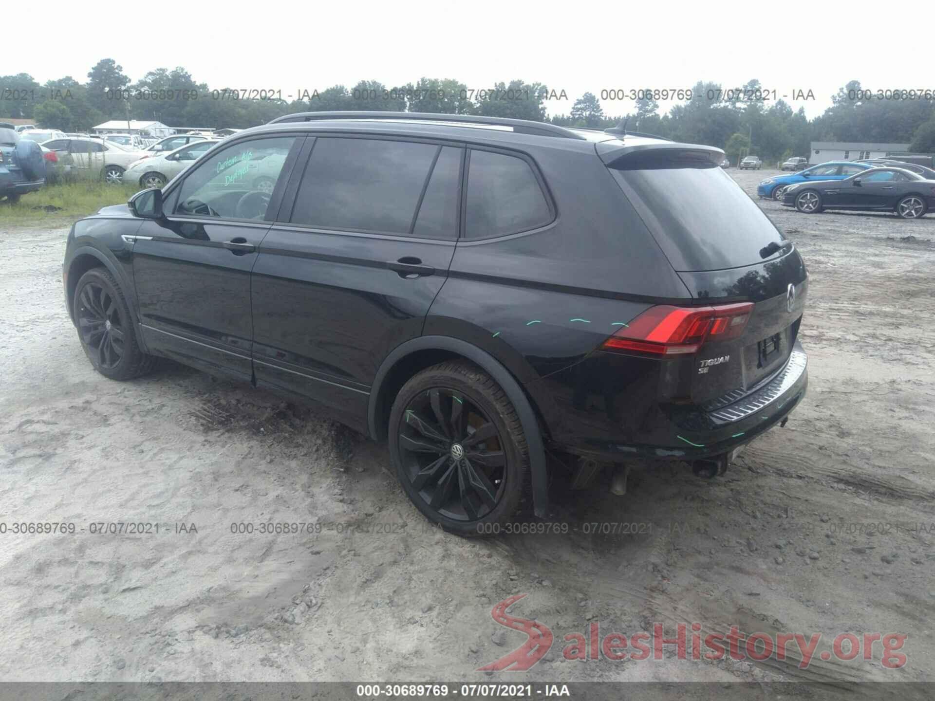 3VV3B7AX8MM085802 2021 VOLKSWAGEN TIGUAN