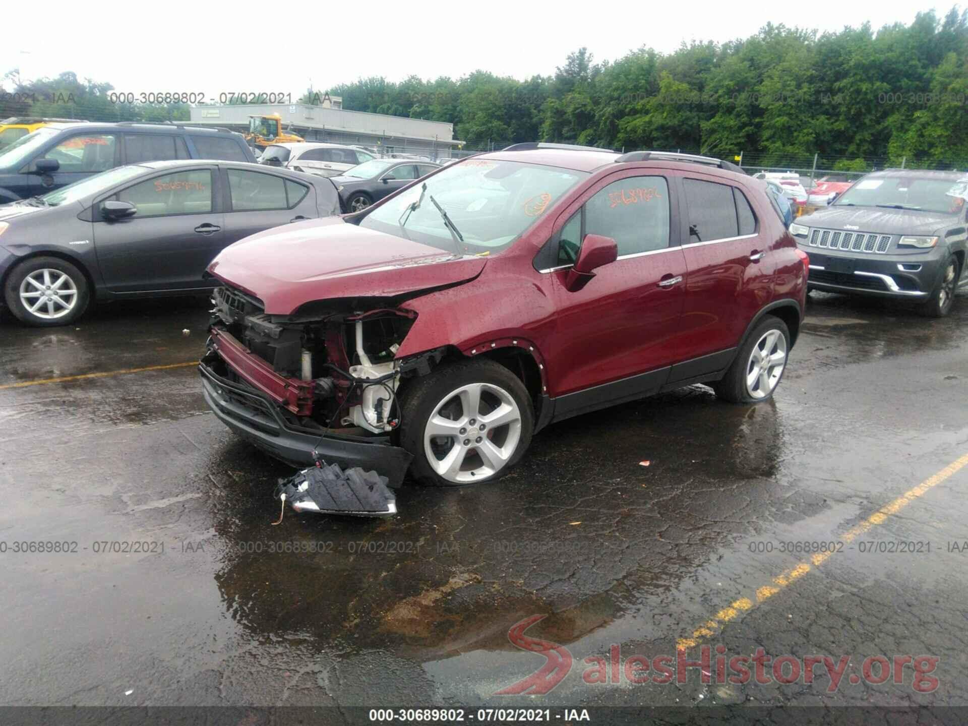 3GNCJMSB7GL160669 2016 CHEVROLET TRAX