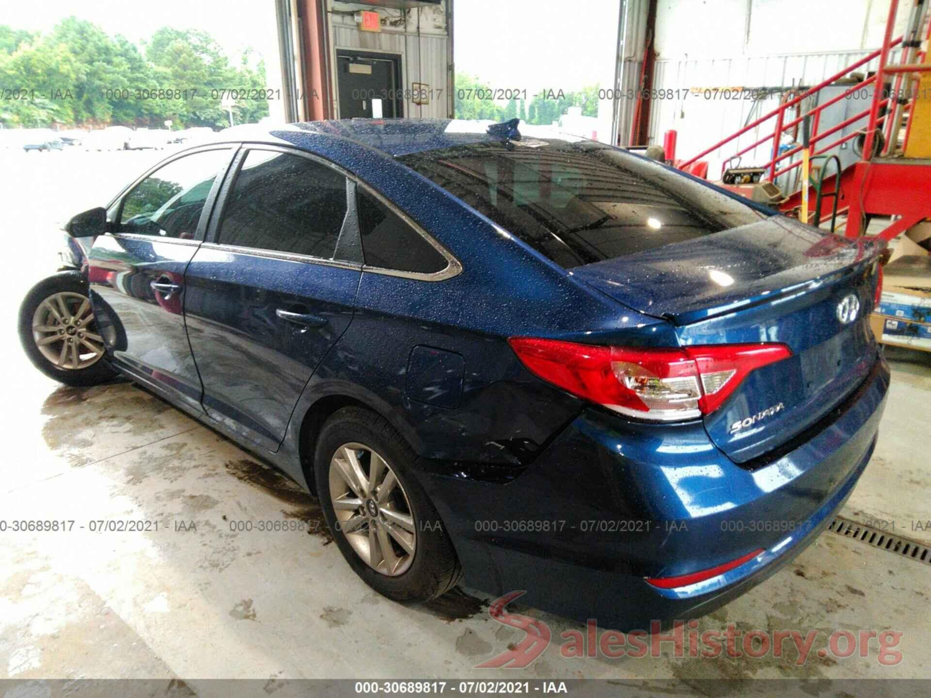 5NPE24AF9GH321834 2016 HYUNDAI SONATA