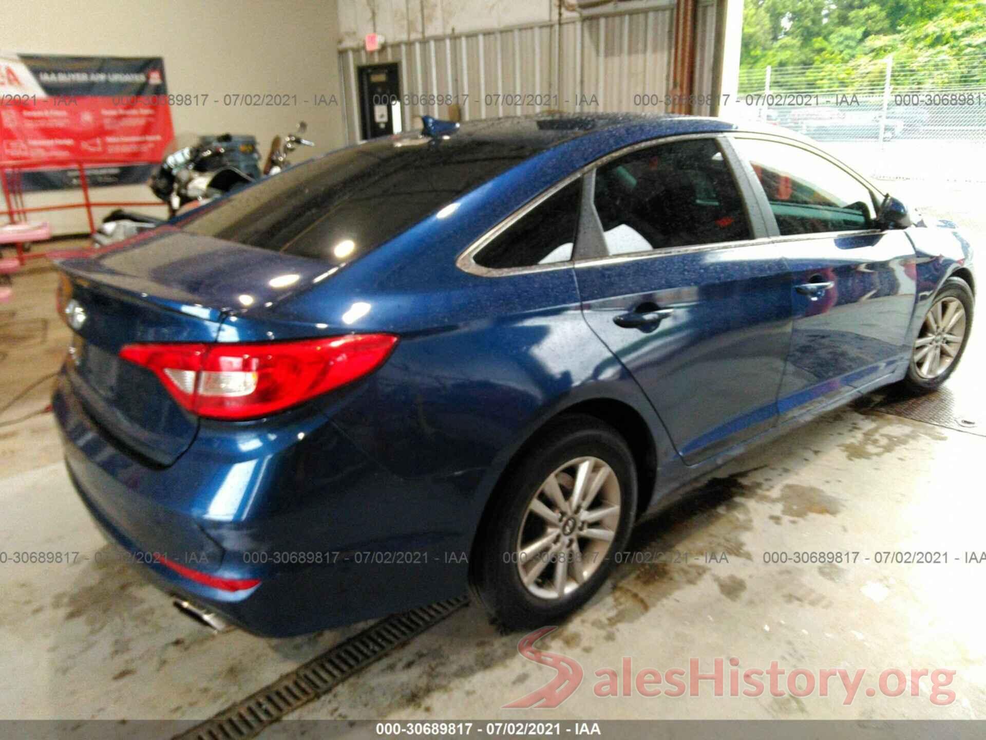 5NPE24AF9GH321834 2016 HYUNDAI SONATA