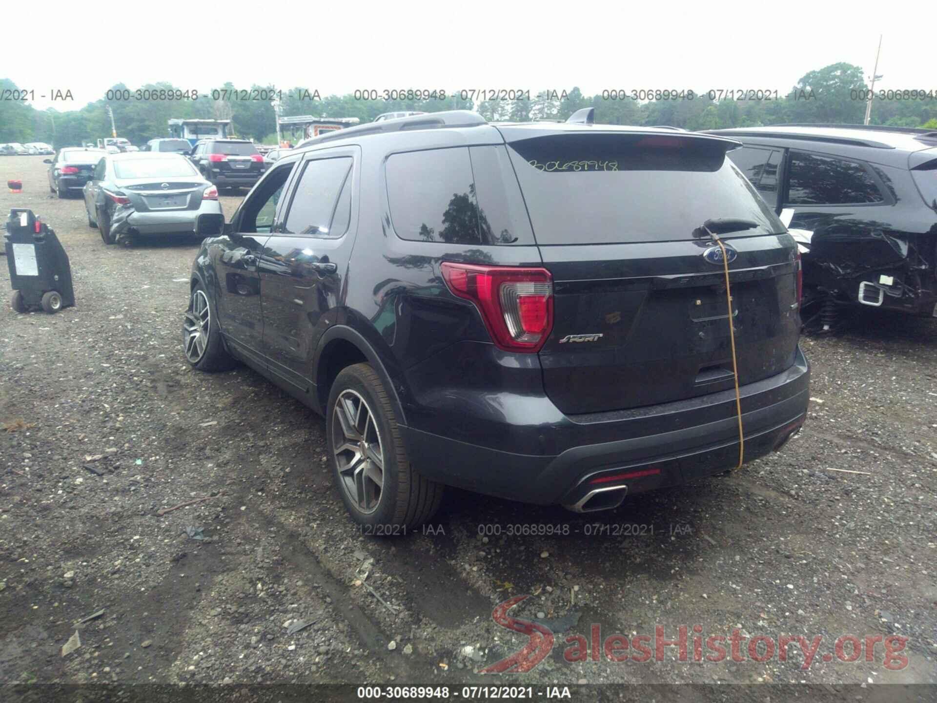 1FM5K8GT0HGC16881 2017 FORD EXPLORER