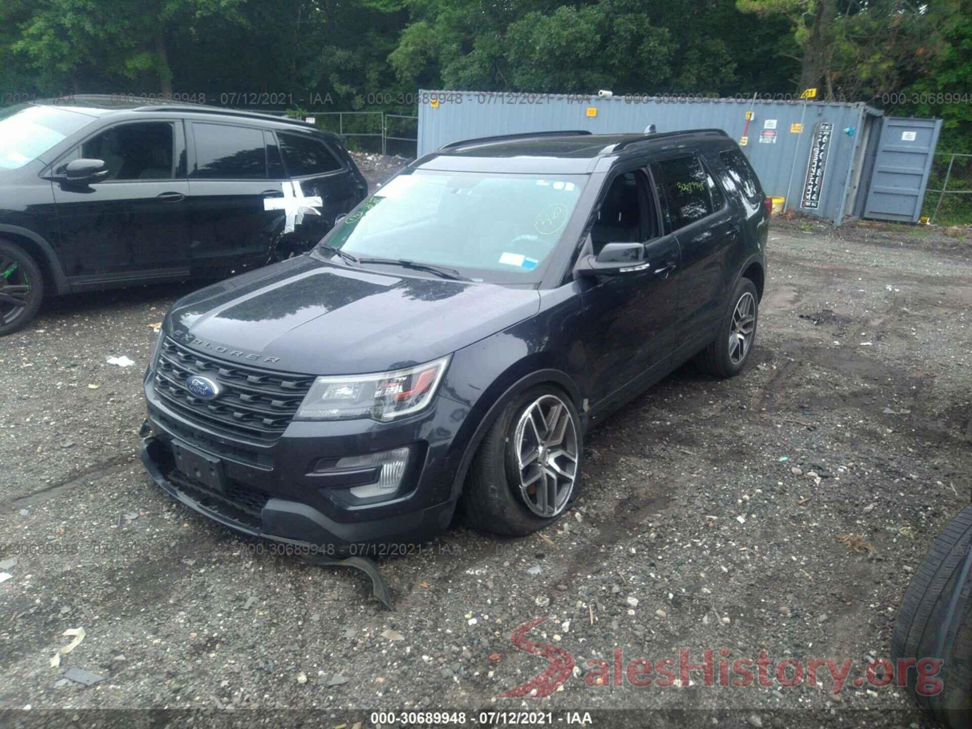 1FM5K8GT0HGC16881 2017 FORD EXPLORER