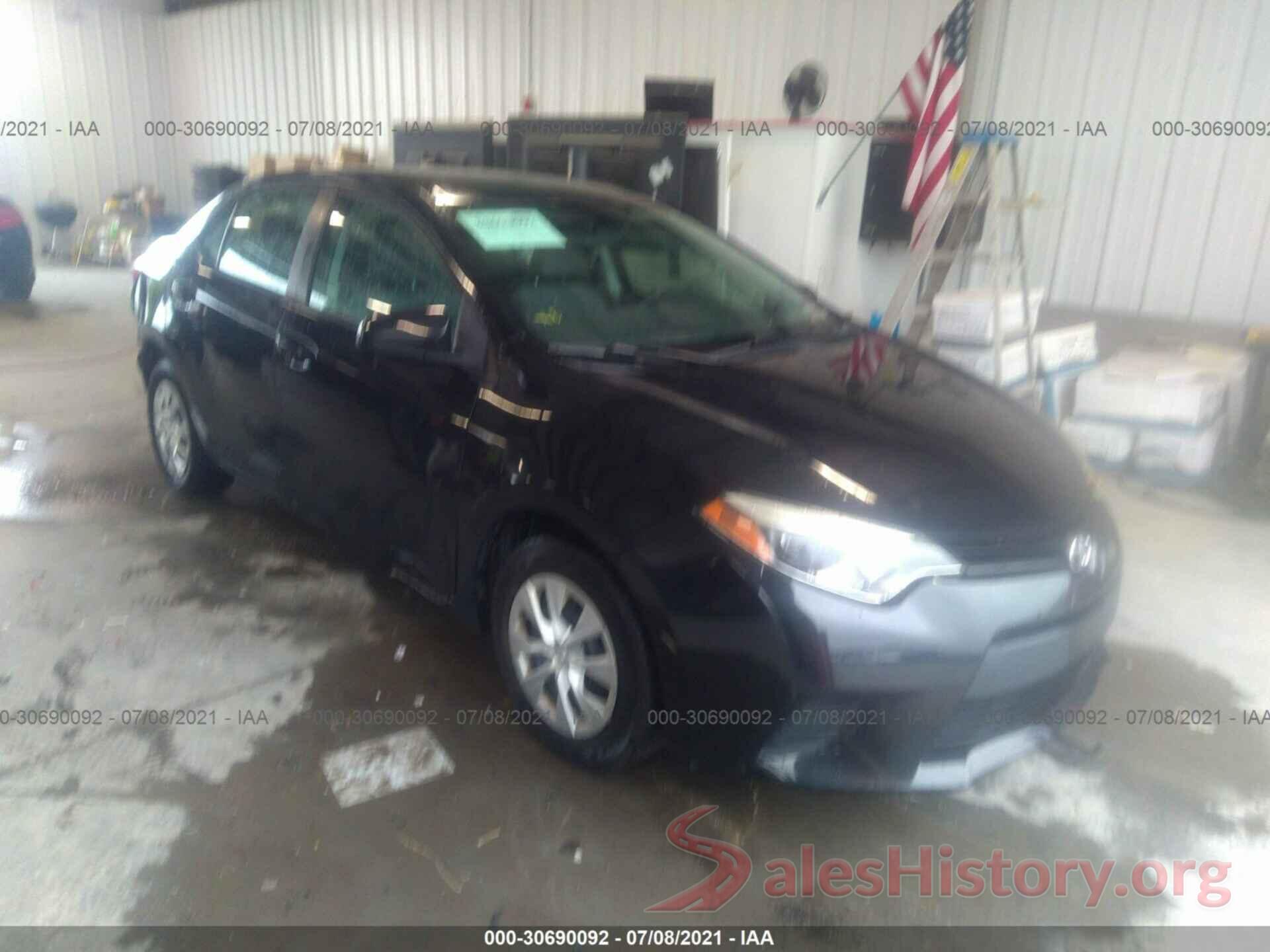 5YFBURHE2GP400840 2016 TOYOTA COROLLA