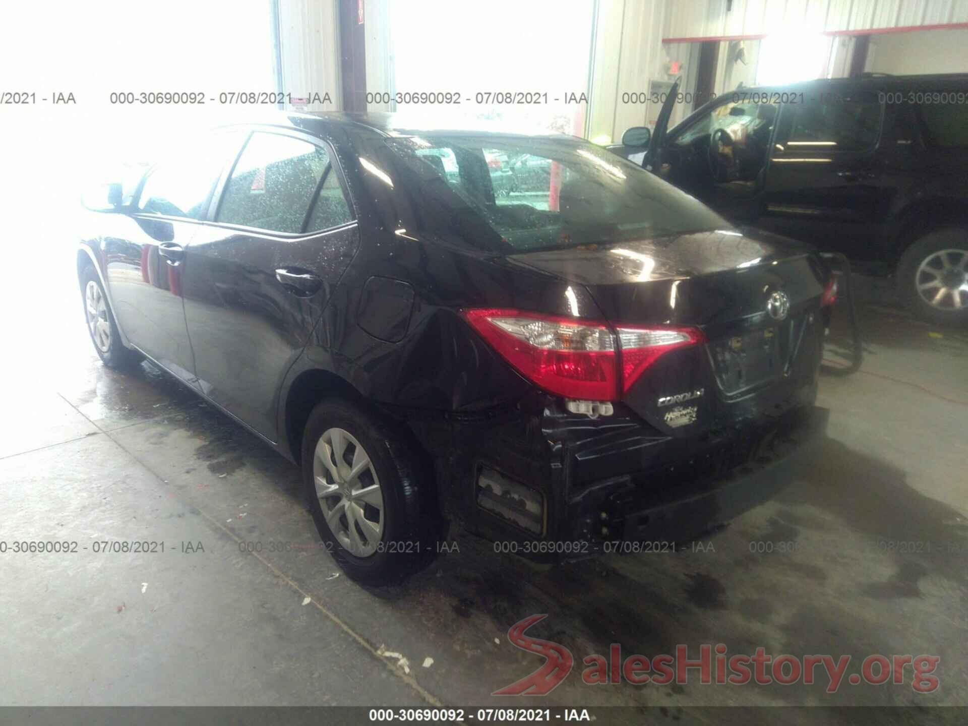 5YFBURHE2GP400840 2016 TOYOTA COROLLA