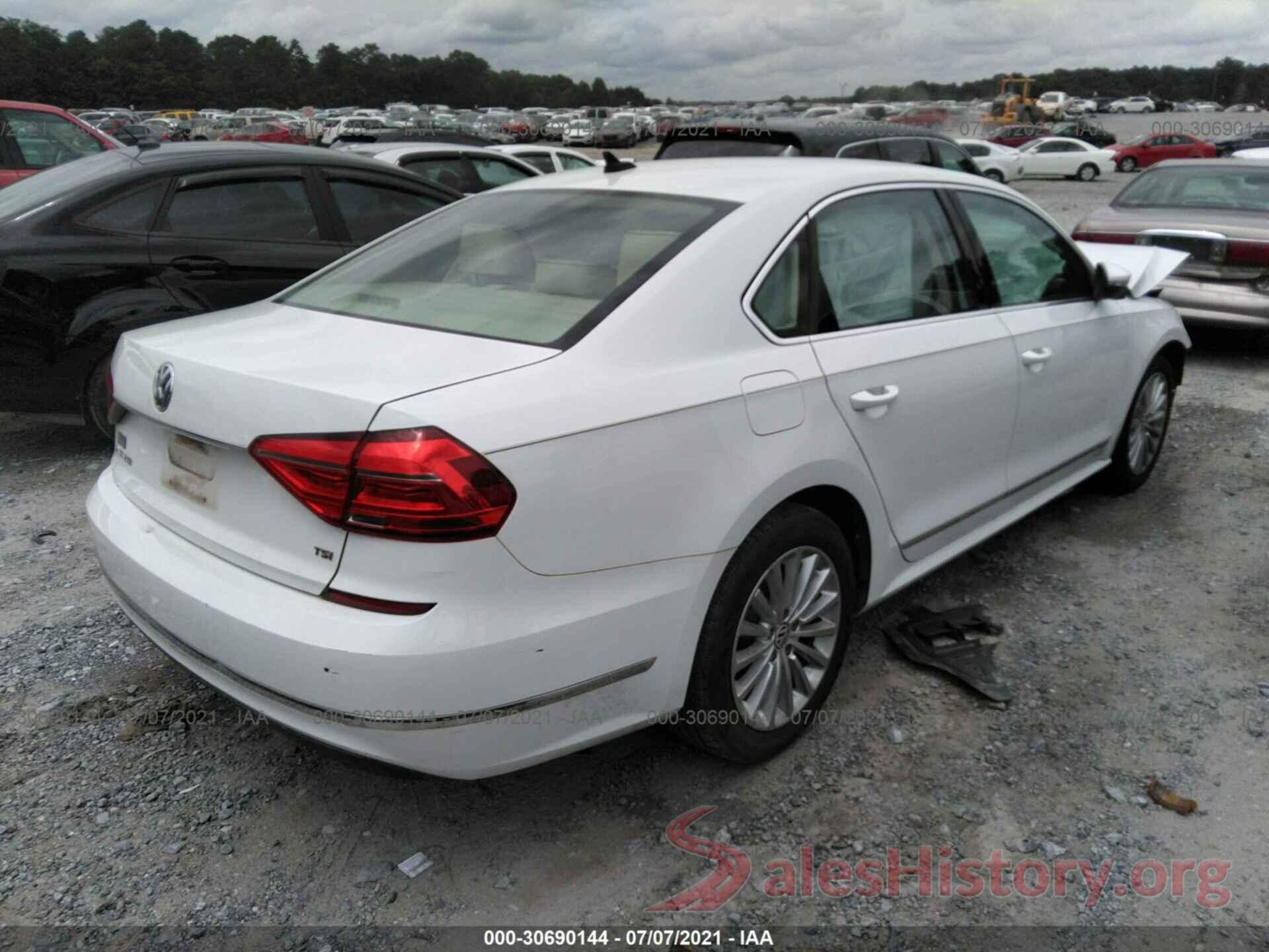 1VWBS7A30GC063528 2016 VOLKSWAGEN PASSAT