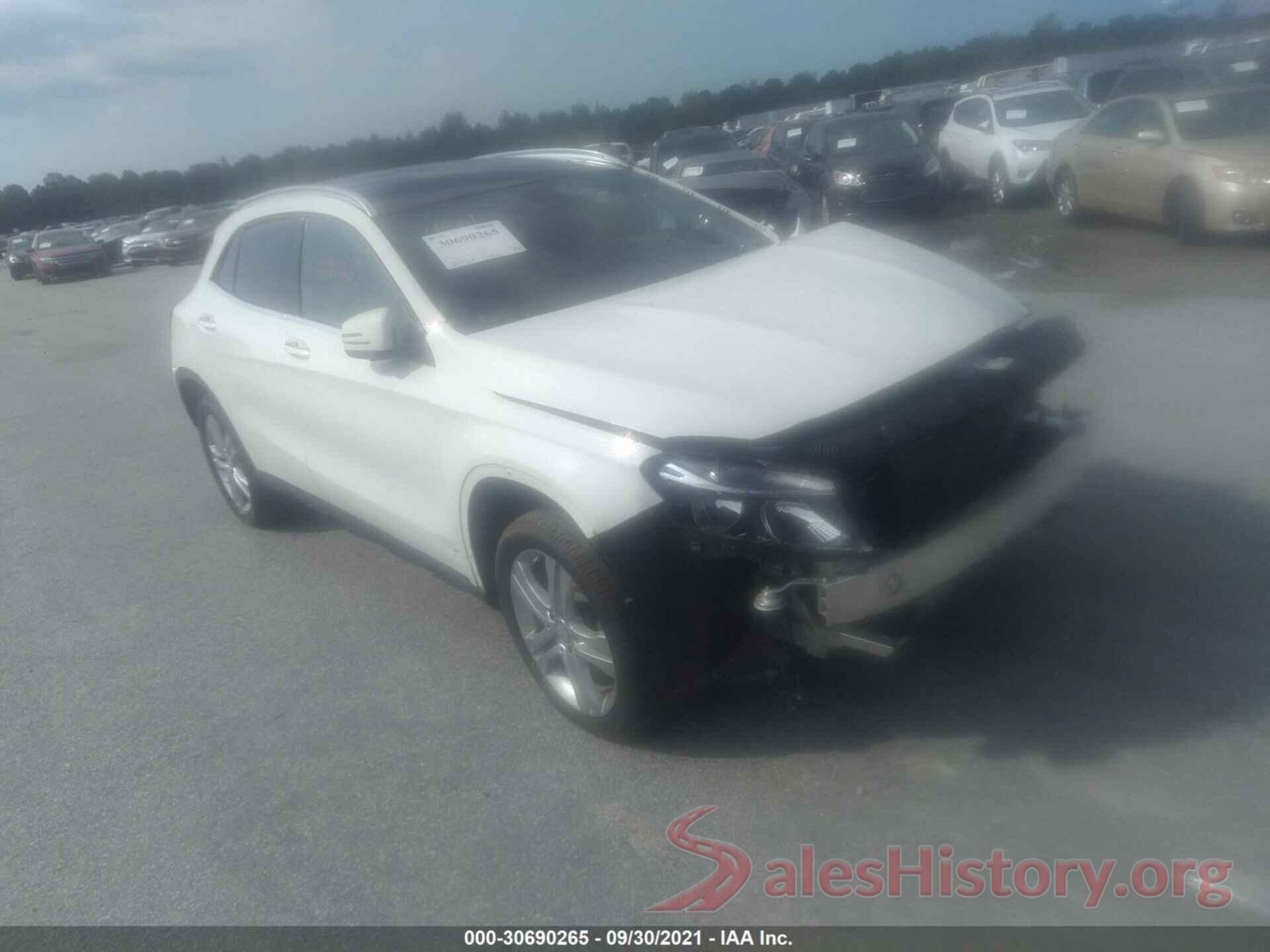 WDCTG4GB1GJ260316 2016 MERCEDES-BENZ GLA