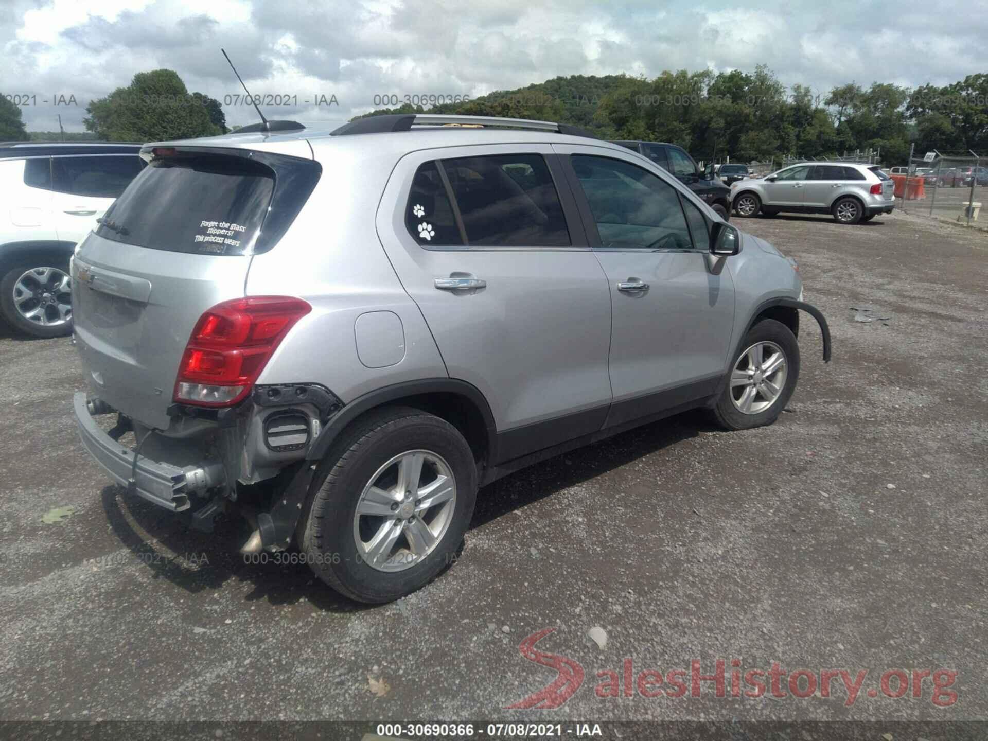 3GNCJLSB6HL278109 2017 CHEVROLET TRAX