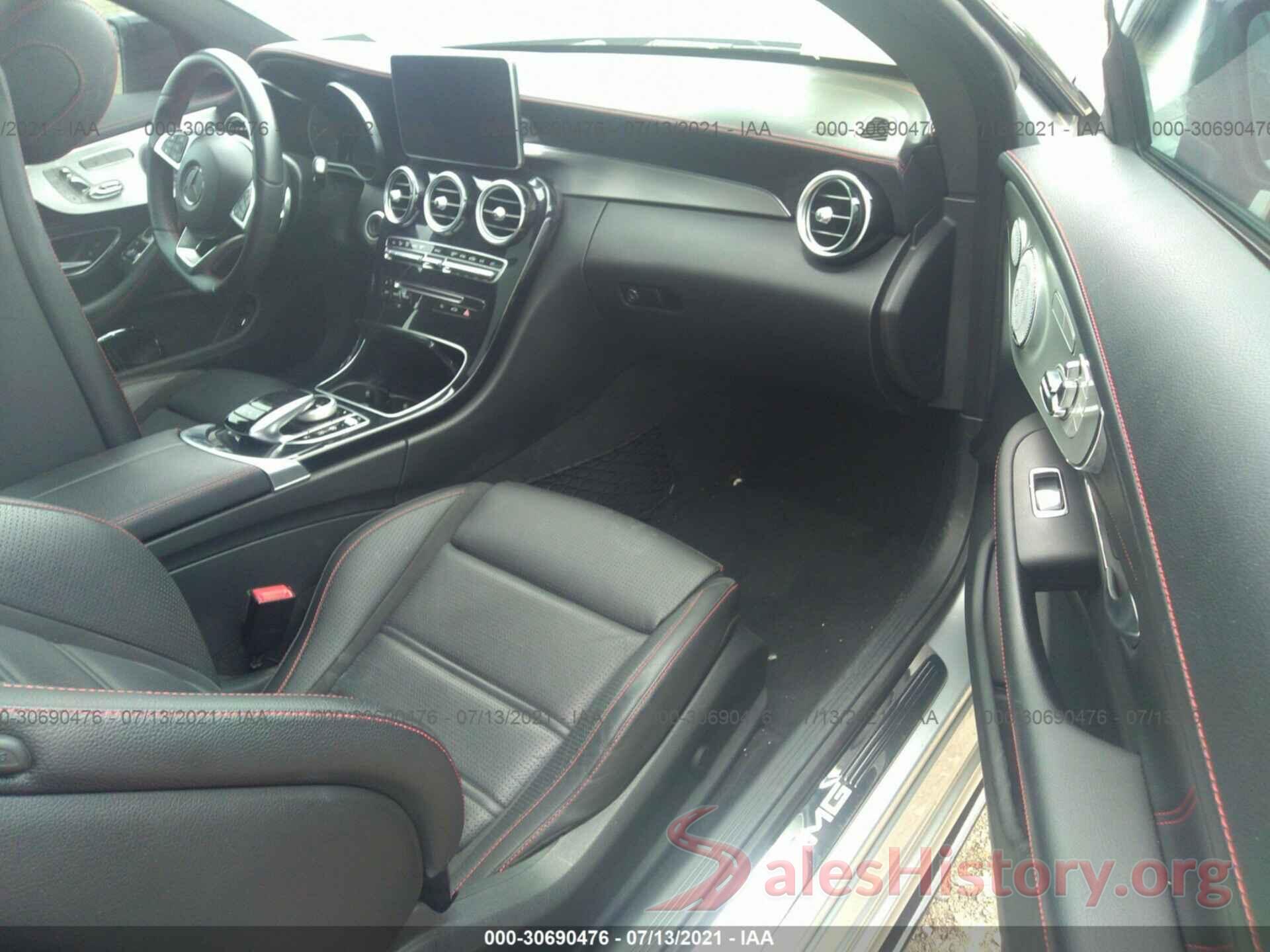 WDDWJ6EBXHF511864 2017 MERCEDES-BENZ C-CLASS