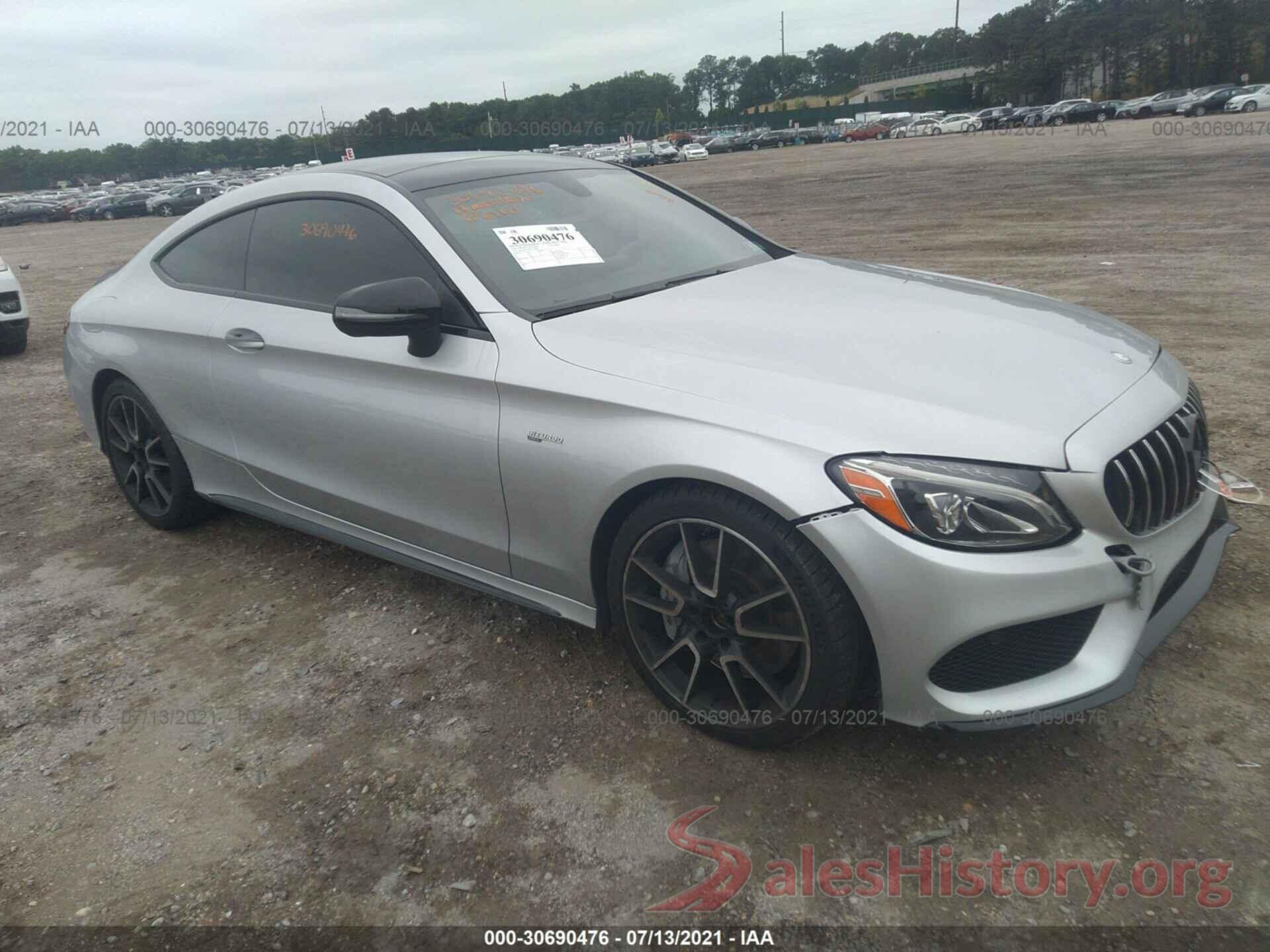 WDDWJ6EBXHF511864 2017 MERCEDES-BENZ C-CLASS