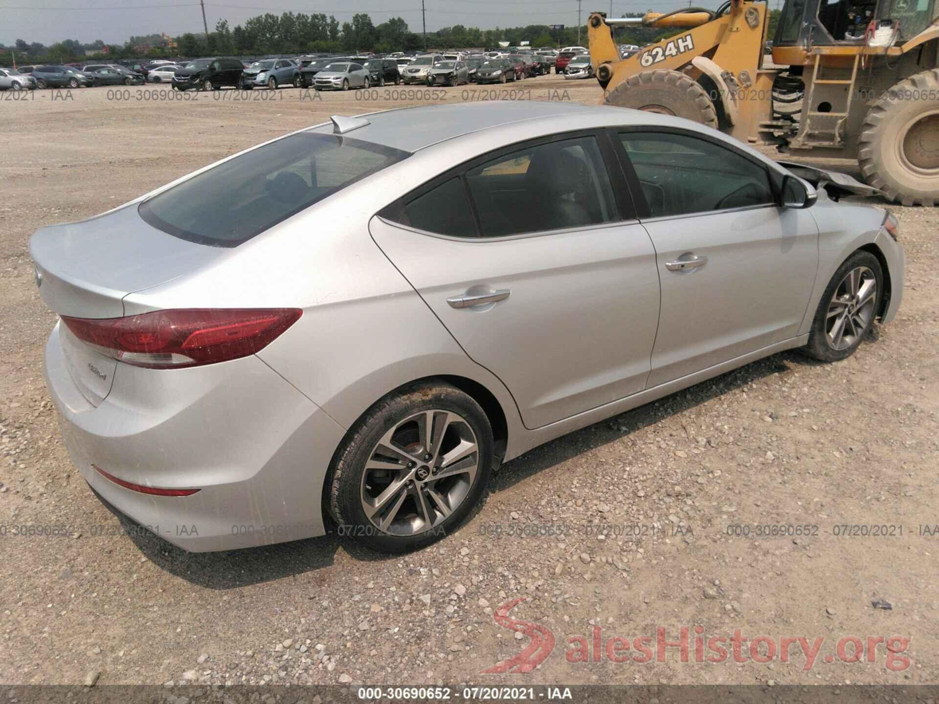 5NPD84LF3HH152631 2017 HYUNDAI ELANTRA