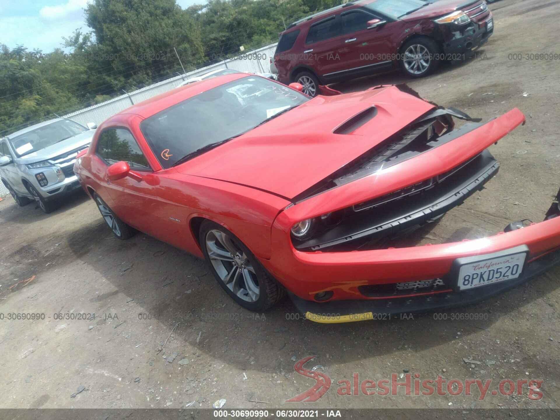 2C3CDZBT1LH118527 2020 DODGE CHALLENGER