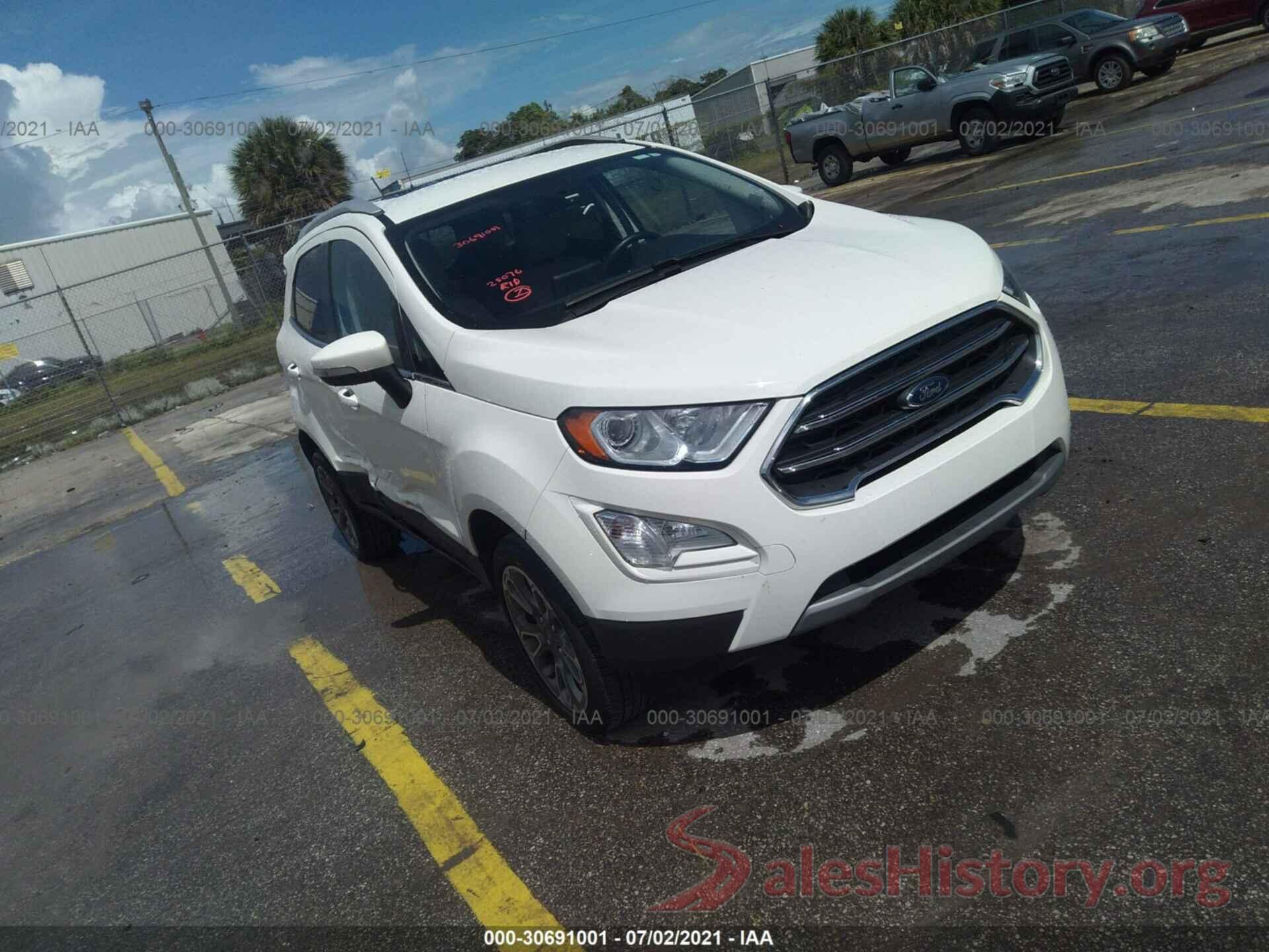 MAJ6S3KL1LC349237 2020 FORD ECOSPORT