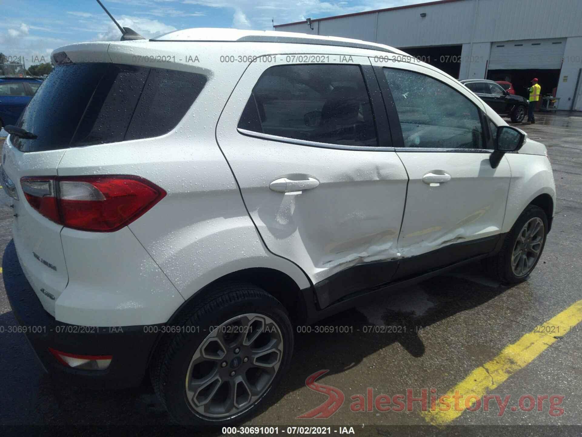 MAJ6S3KL1LC349237 2020 FORD ECOSPORT