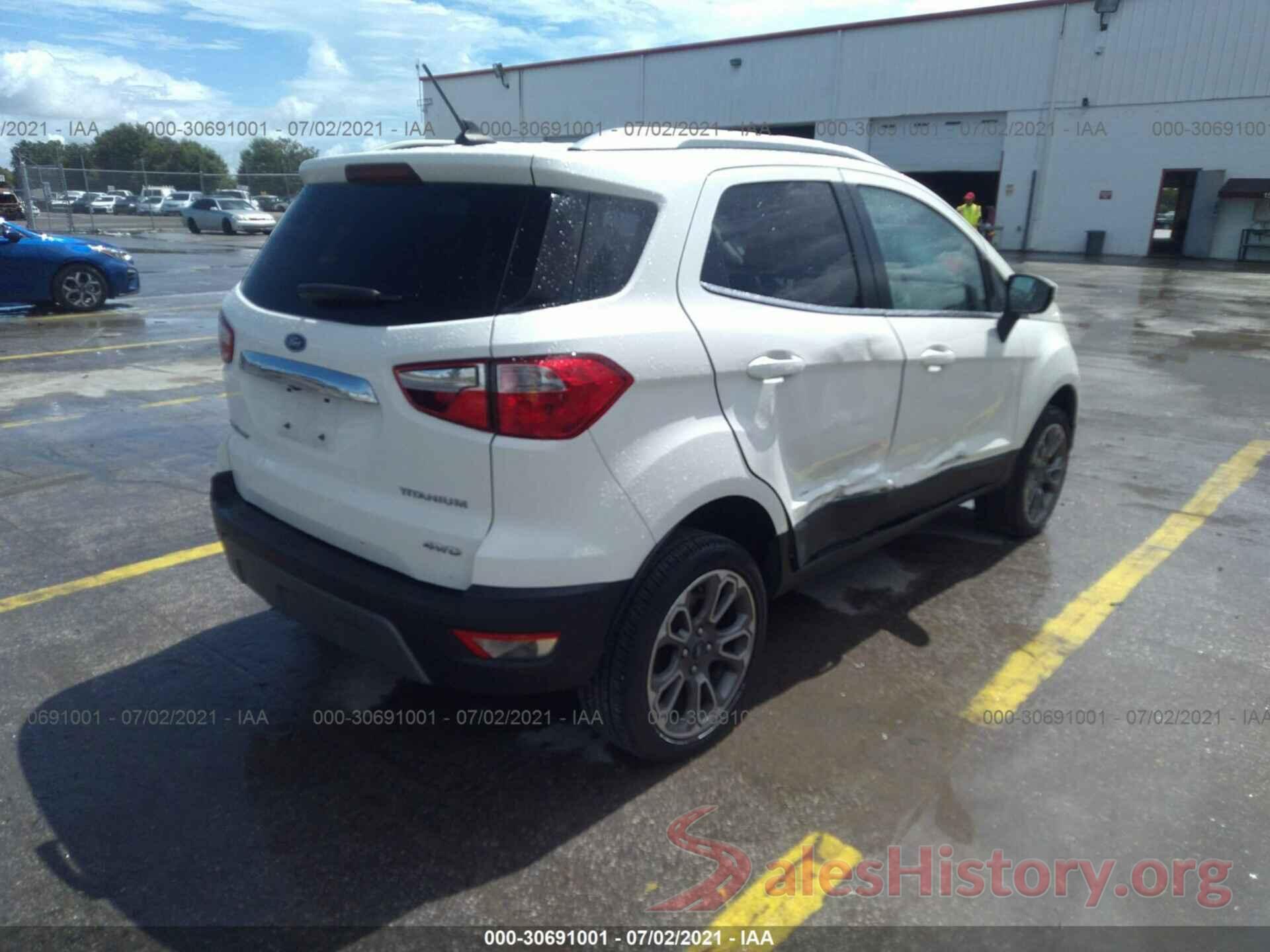 MAJ6S3KL1LC349237 2020 FORD ECOSPORT