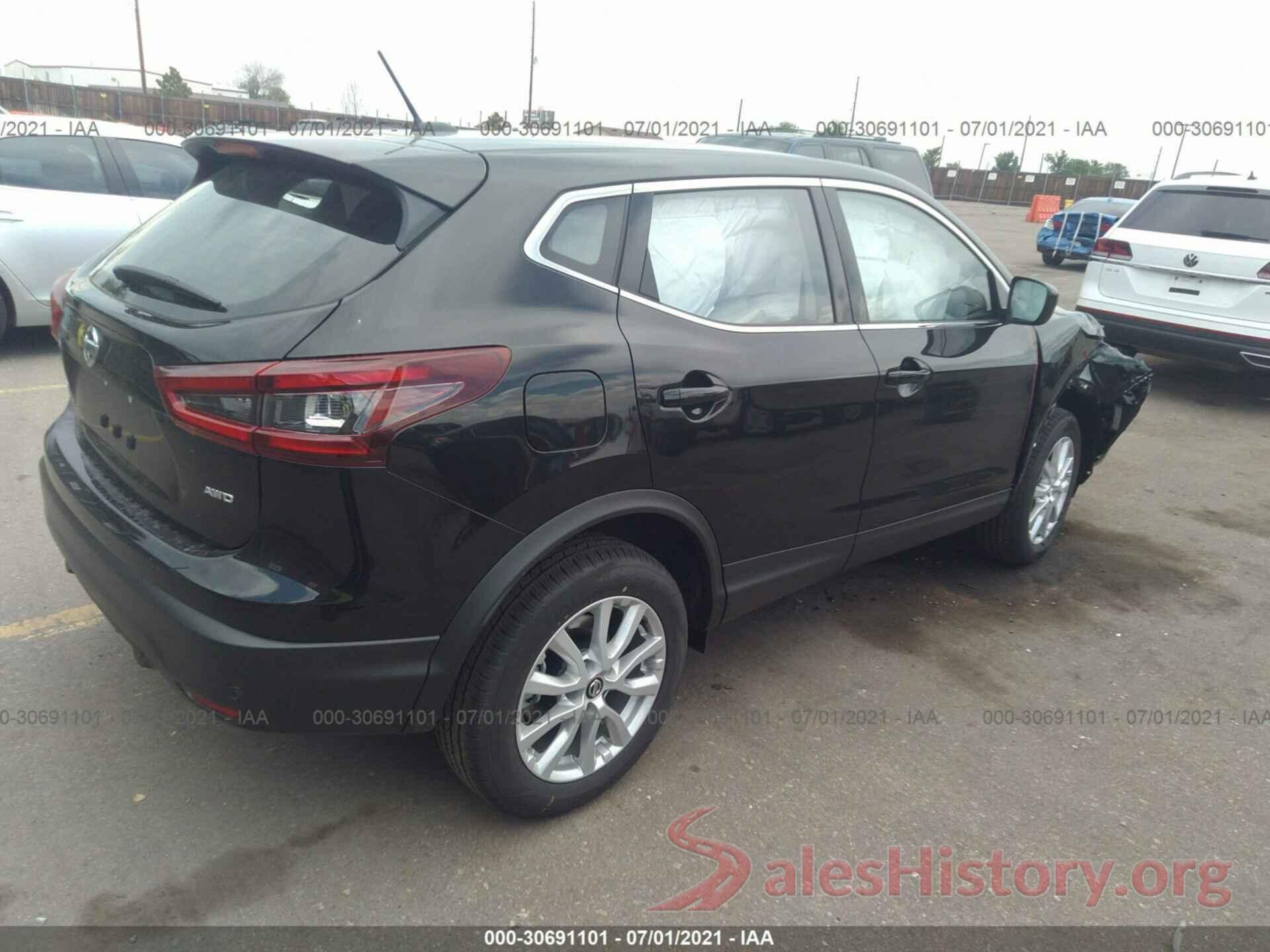 JN1BJ1AW4MW438265 2021 NISSAN ROGUE SPORT