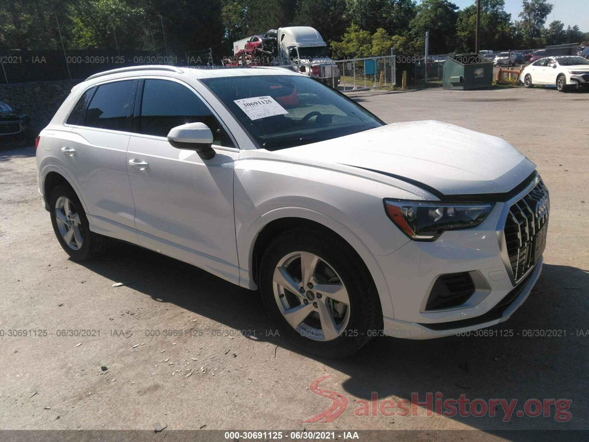 WA1AUCF37M1092472 2021 AUDI Q3