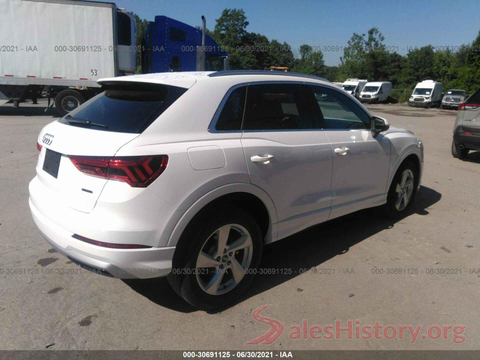 WA1AUCF37M1092472 2021 AUDI Q3