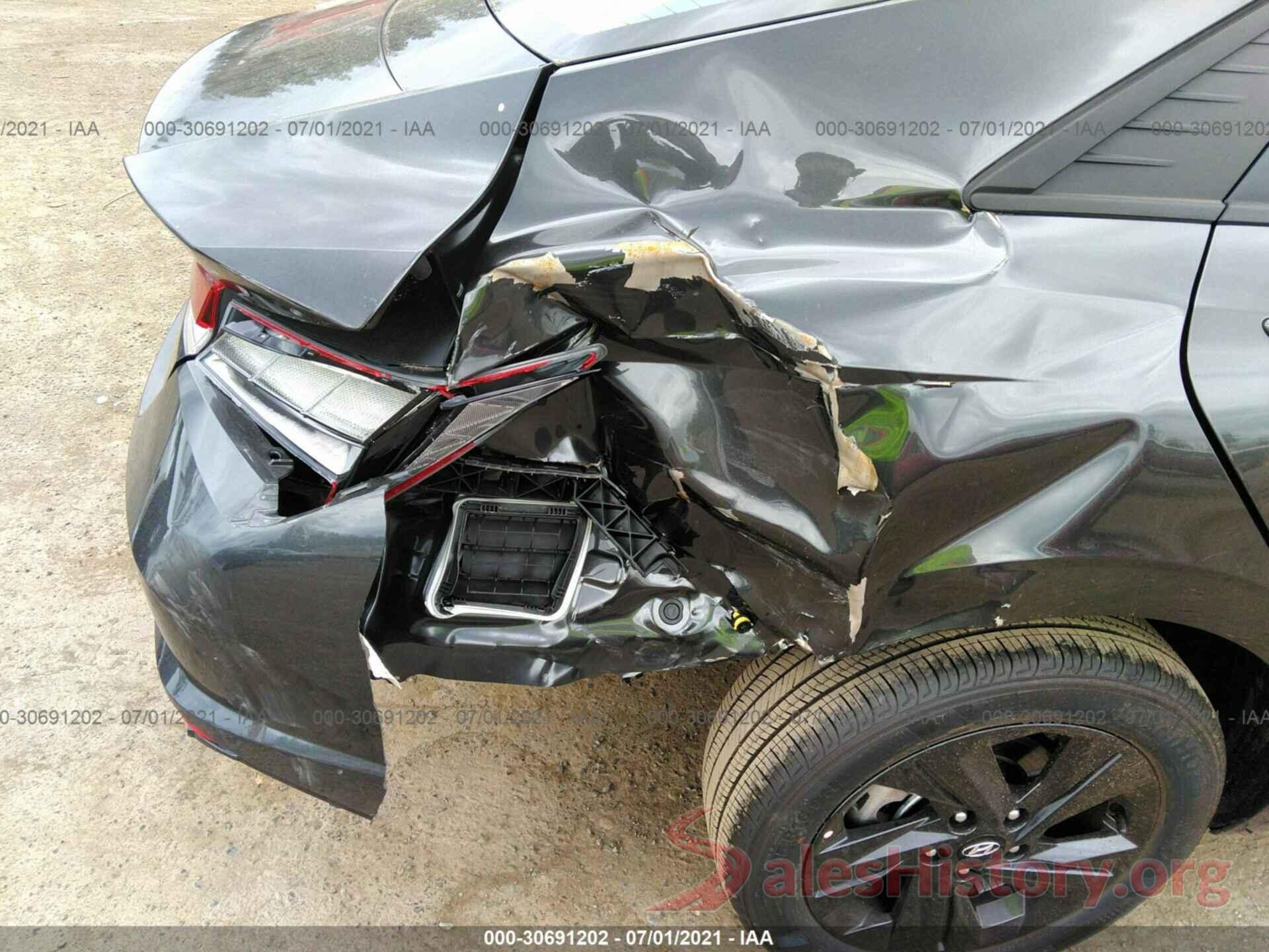 5NPLM4AG1MH030377 2021 HYUNDAI ELANTRA