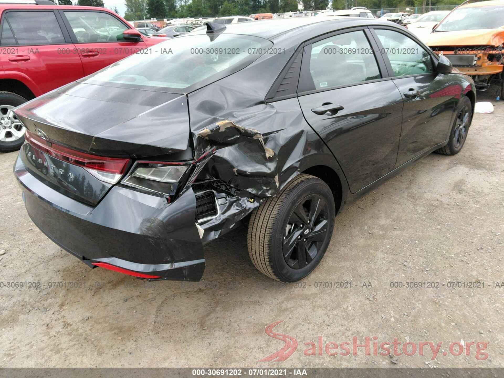 5NPLM4AG1MH030377 2021 HYUNDAI ELANTRA