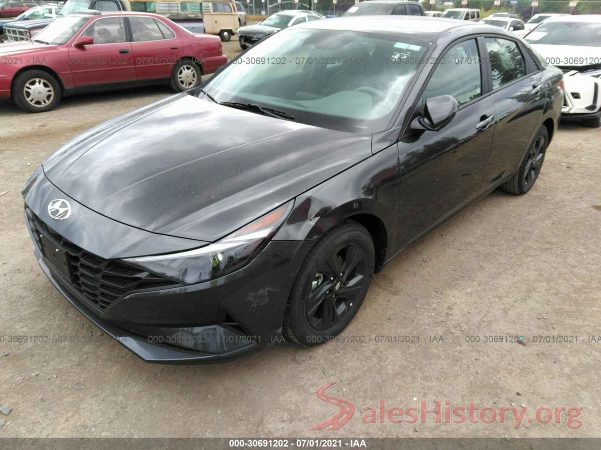 5NPLM4AG1MH030377 2021 HYUNDAI ELANTRA