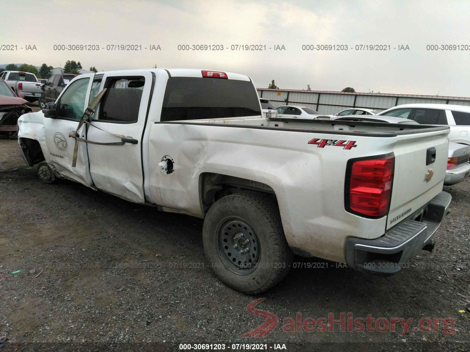 3GCUKNEC7JG394685 2018 CHEVROLET SILVERADO 1500