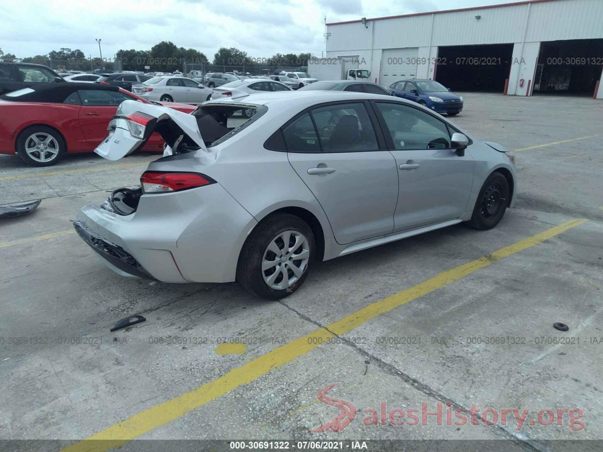 5YFEPMAE9MP201264 2021 TOYOTA COROLLA