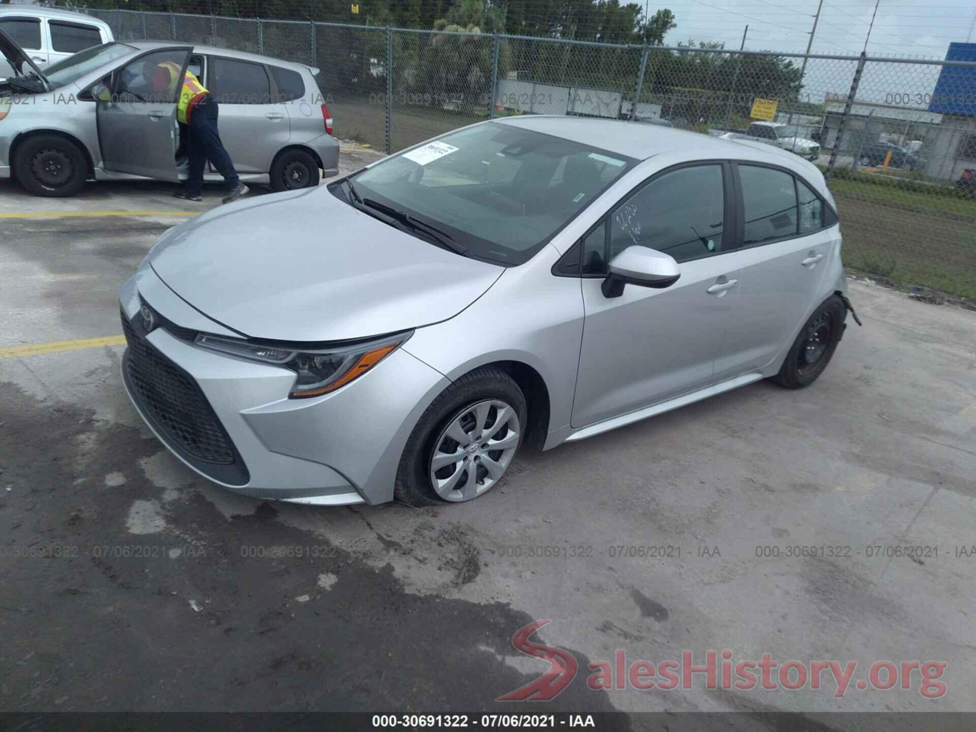 5YFEPMAE9MP201264 2021 TOYOTA COROLLA