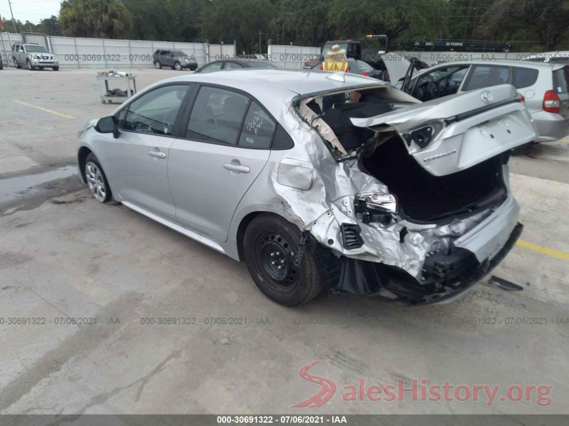 5YFEPMAE9MP201264 2021 TOYOTA COROLLA