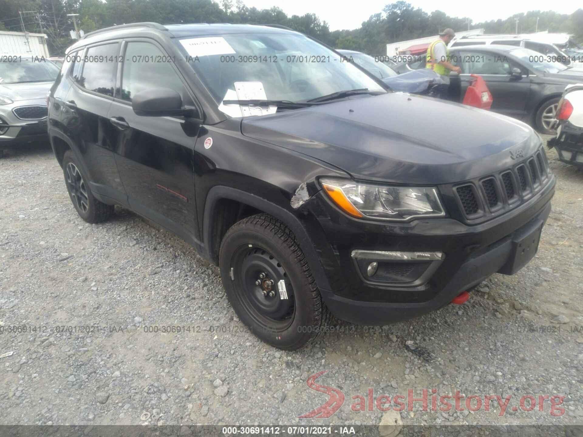 3C4NJDDB6LT159621 2020 JEEP COMPASS