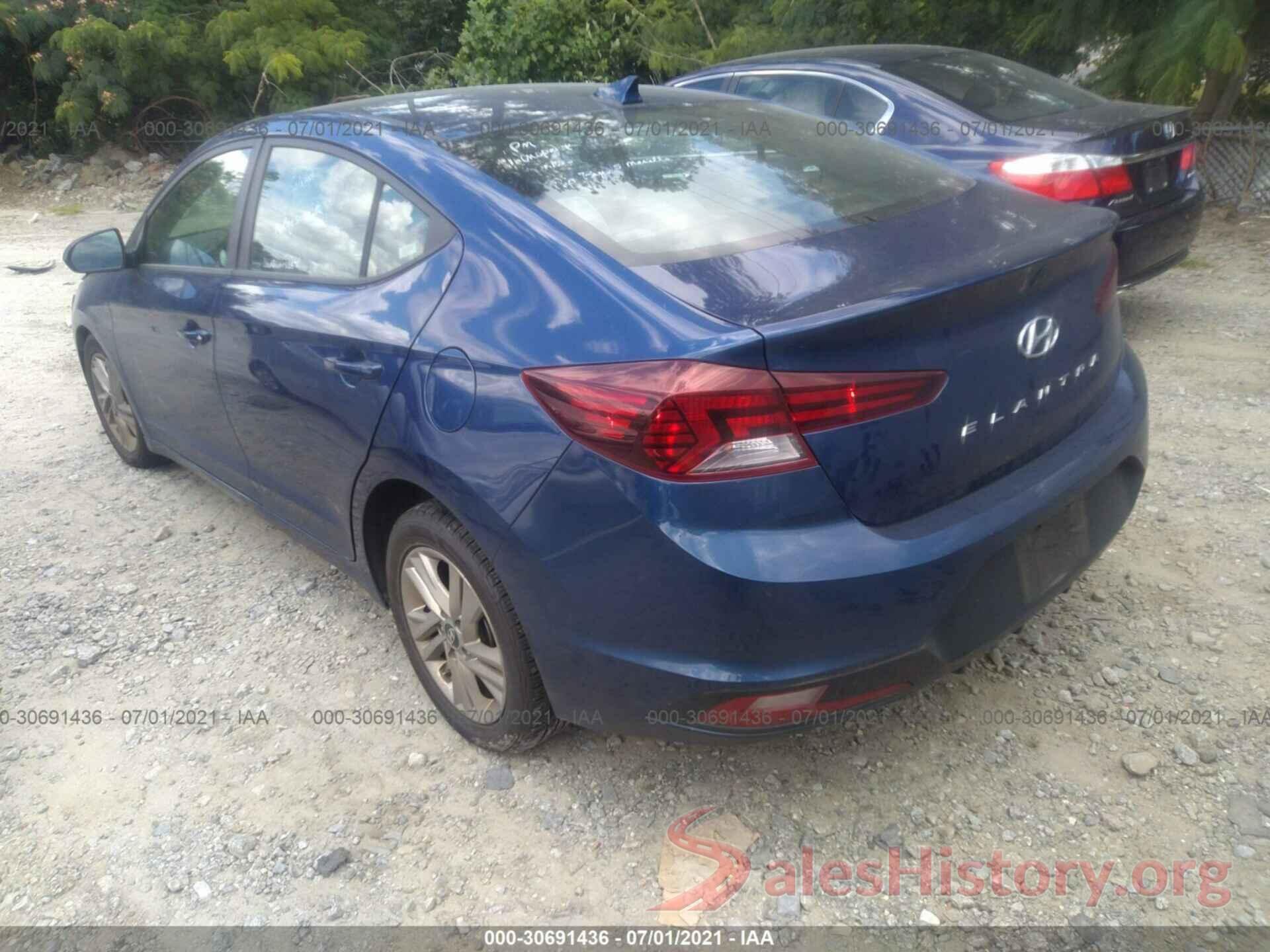 5NPD84LFXKH436250 2019 HYUNDAI ELANTRA