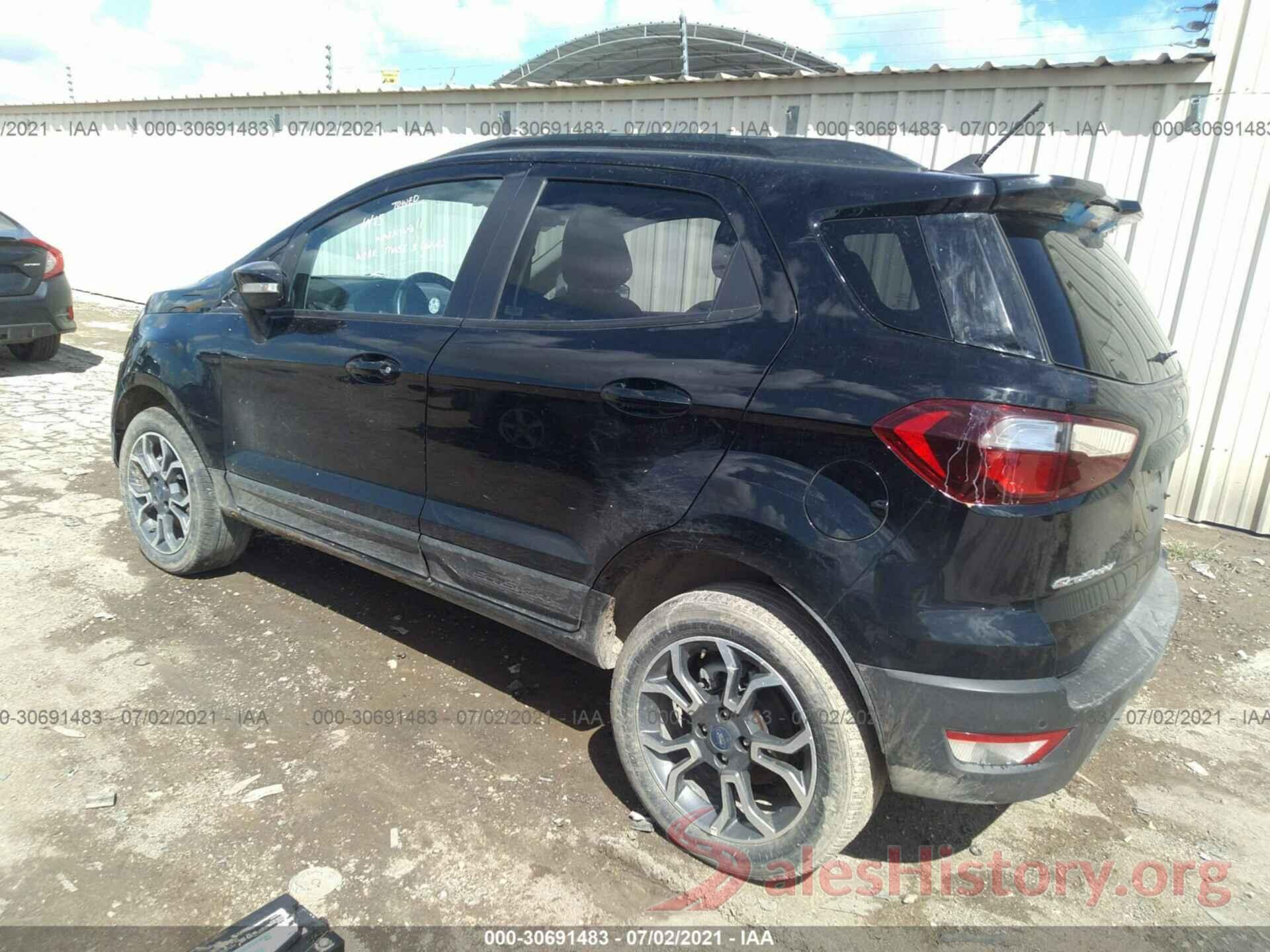 MAJ6S3JLXLC359203 2020 FORD ECOSPORT