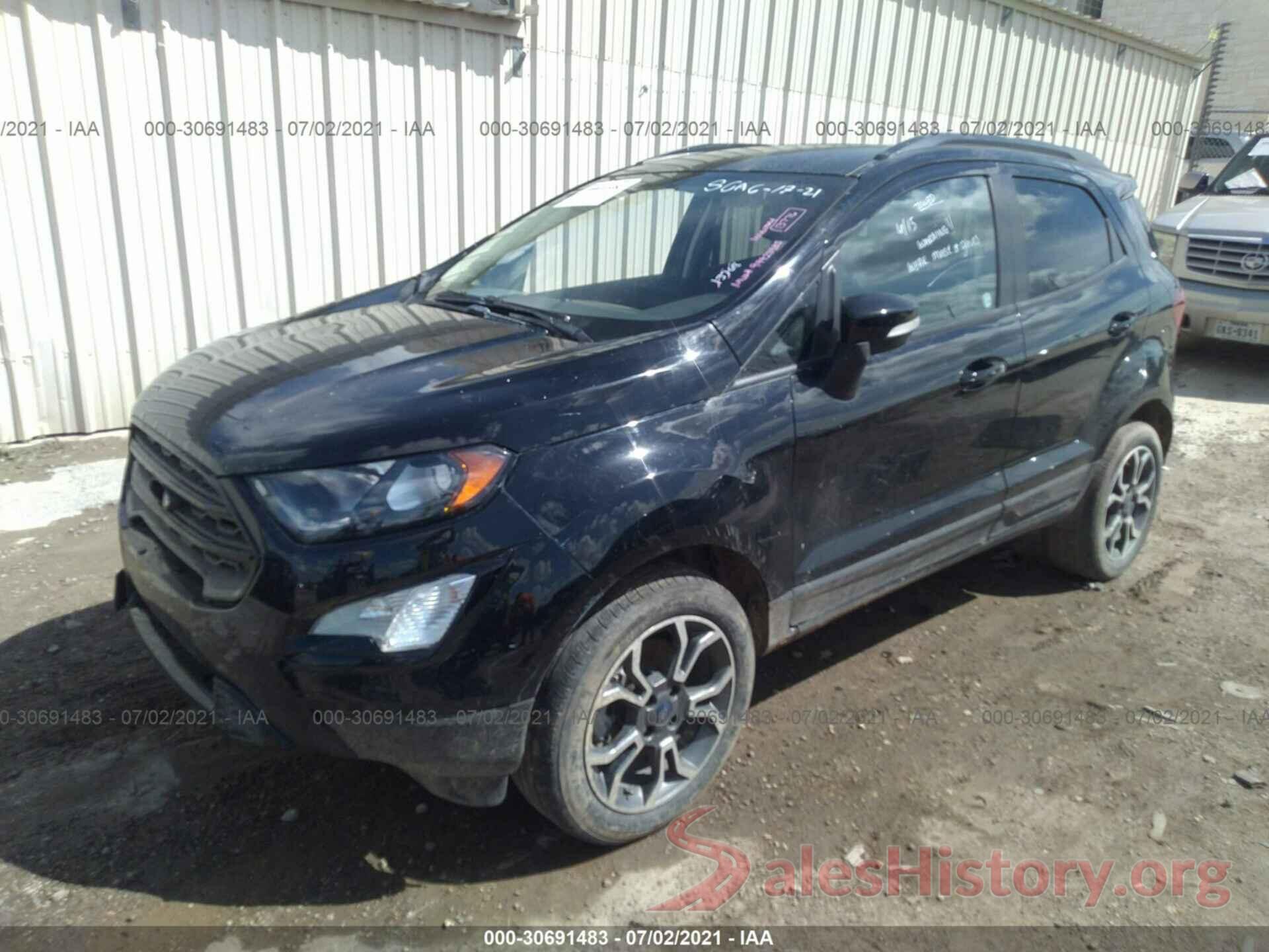 MAJ6S3JLXLC359203 2020 FORD ECOSPORT