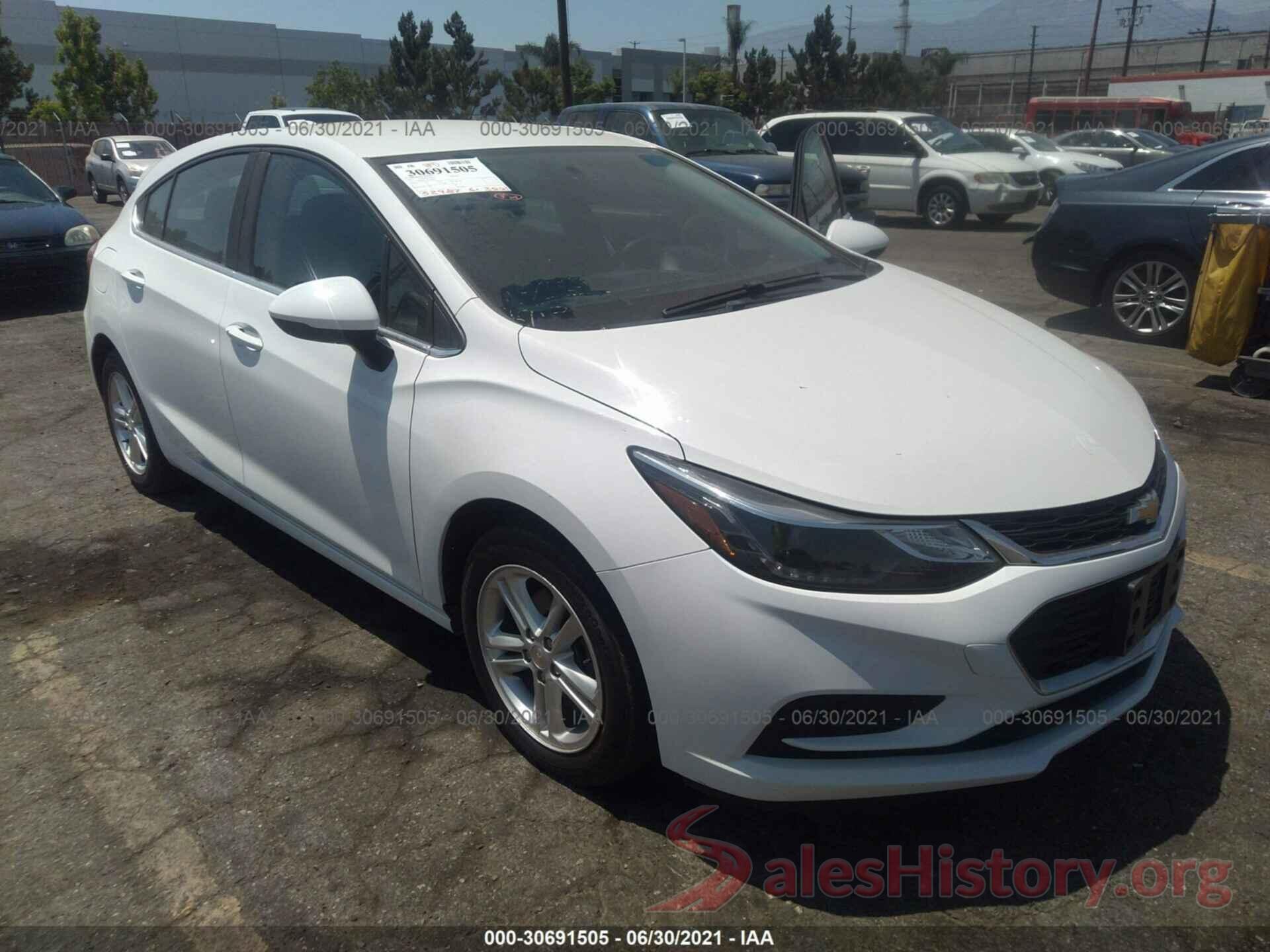 3G1BE6SM1HS586007 2017 CHEVROLET CRUZE