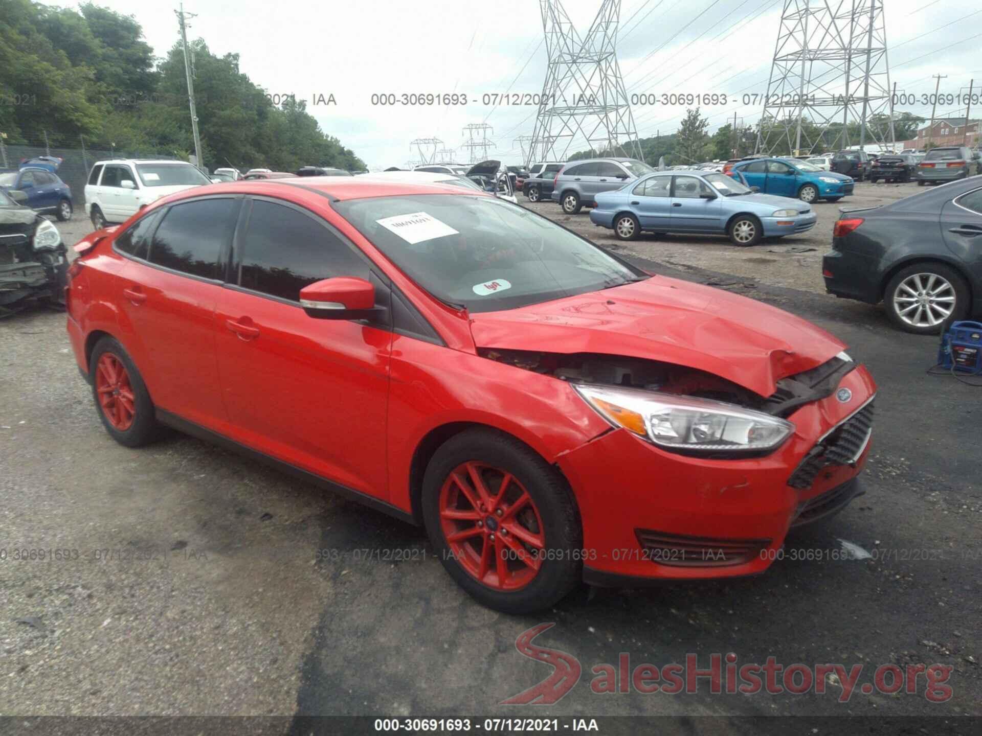 1FADP3F25HL271806 2017 FORD FOCUS