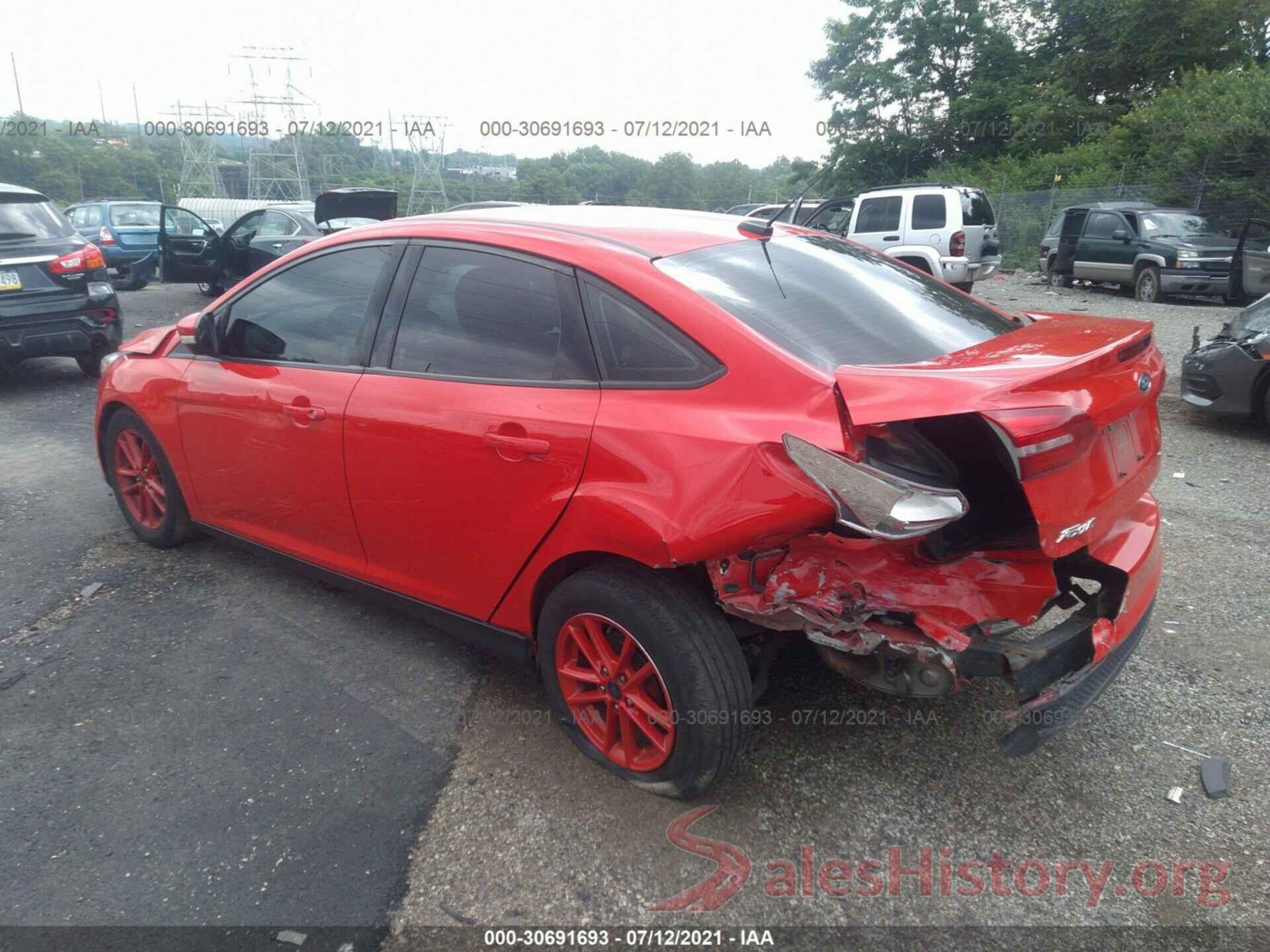 1FADP3F25HL271806 2017 FORD FOCUS