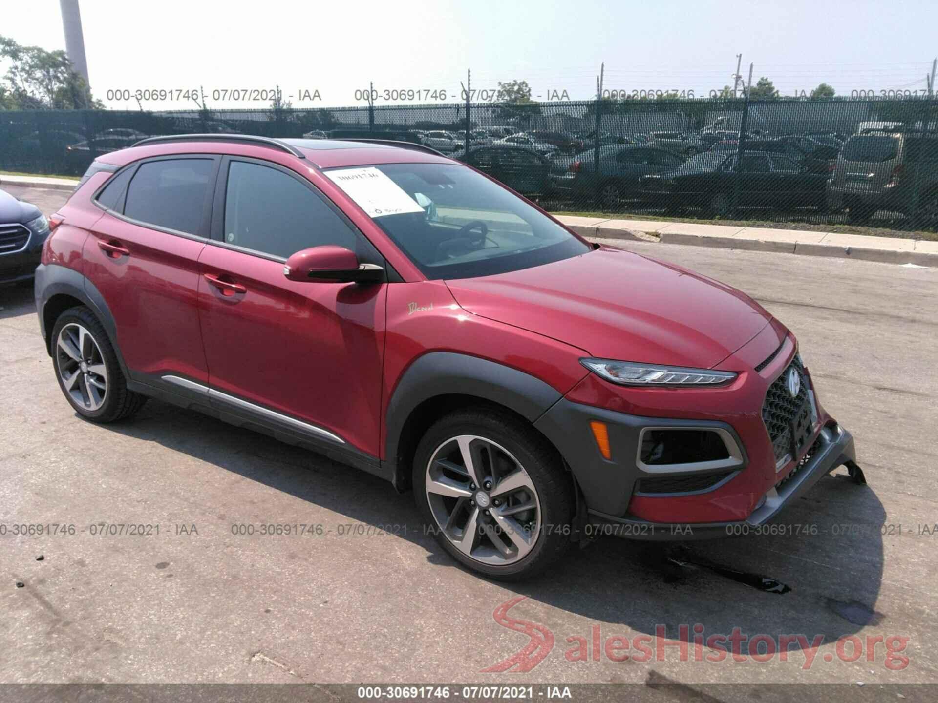 KM8K3CA55JU168377 2018 HYUNDAI KONA