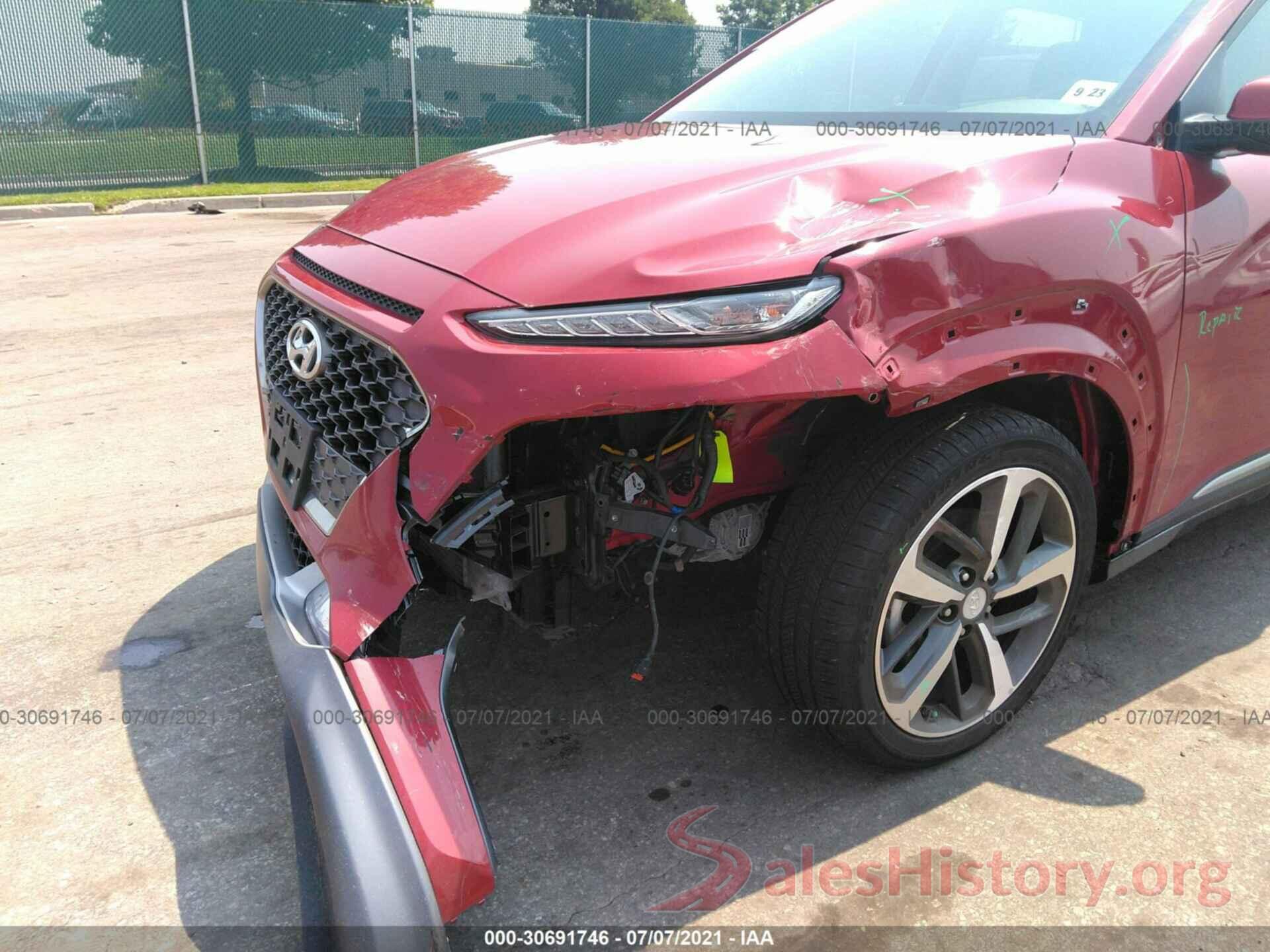 KM8K3CA55JU168377 2018 HYUNDAI KONA