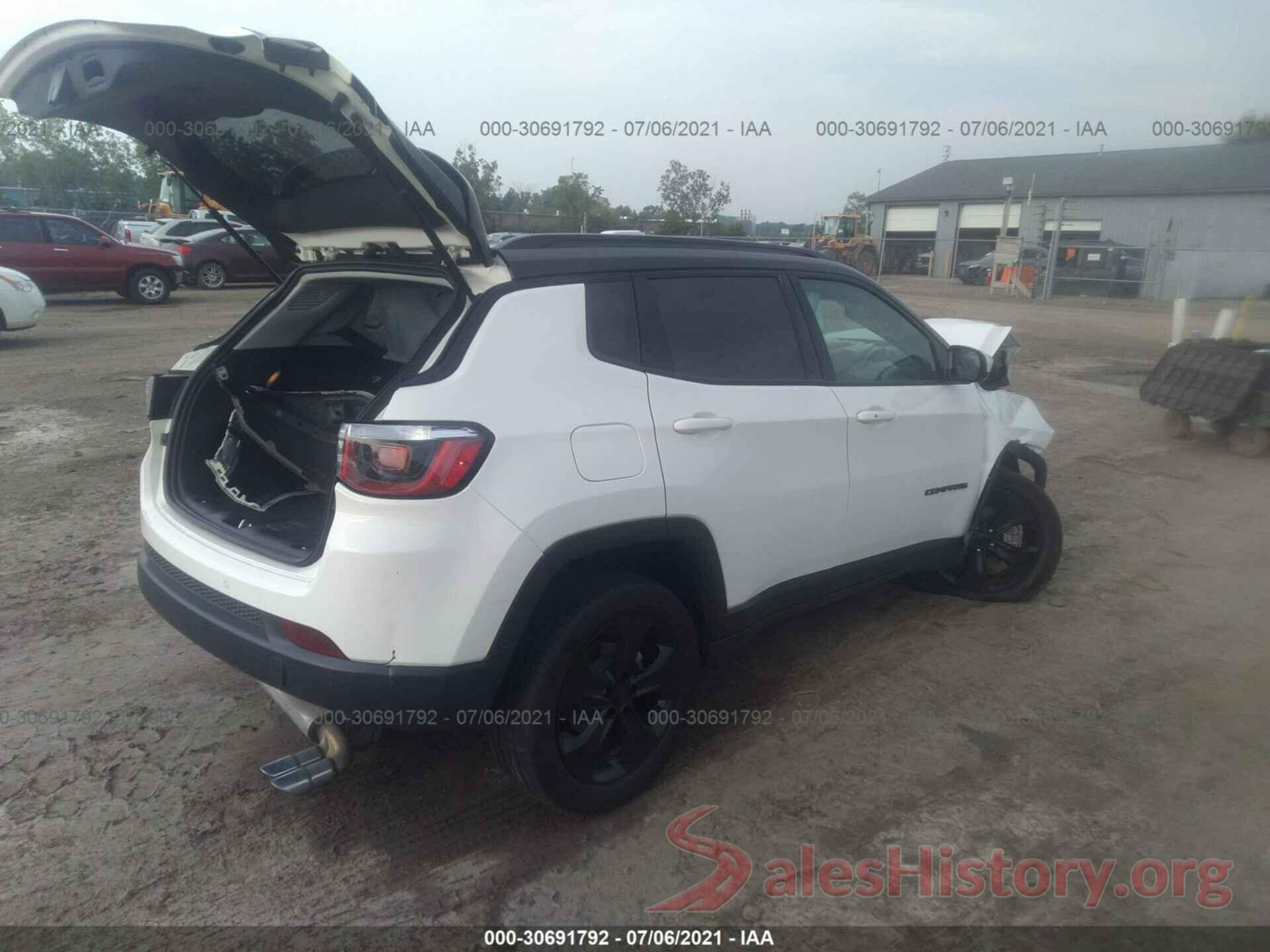 3C4NJDBB0KT837264 2019 JEEP COMPASS