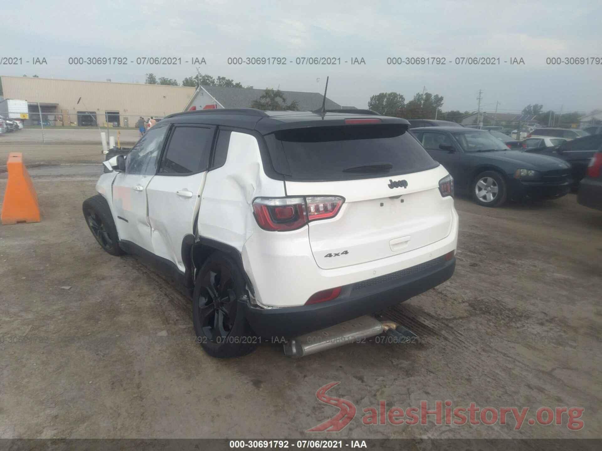 3C4NJDBB0KT837264 2019 JEEP COMPASS