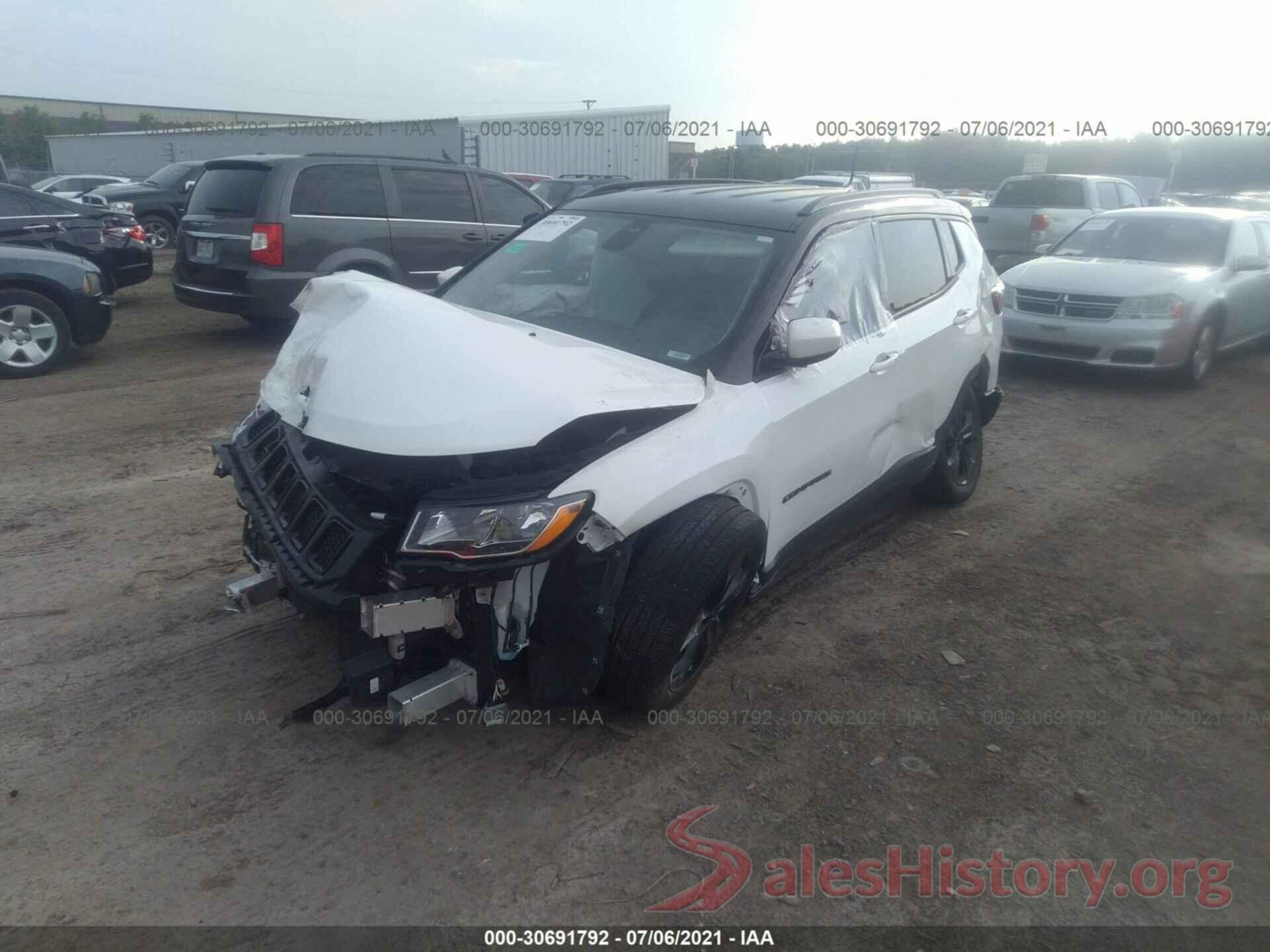 3C4NJDBB0KT837264 2019 JEEP COMPASS